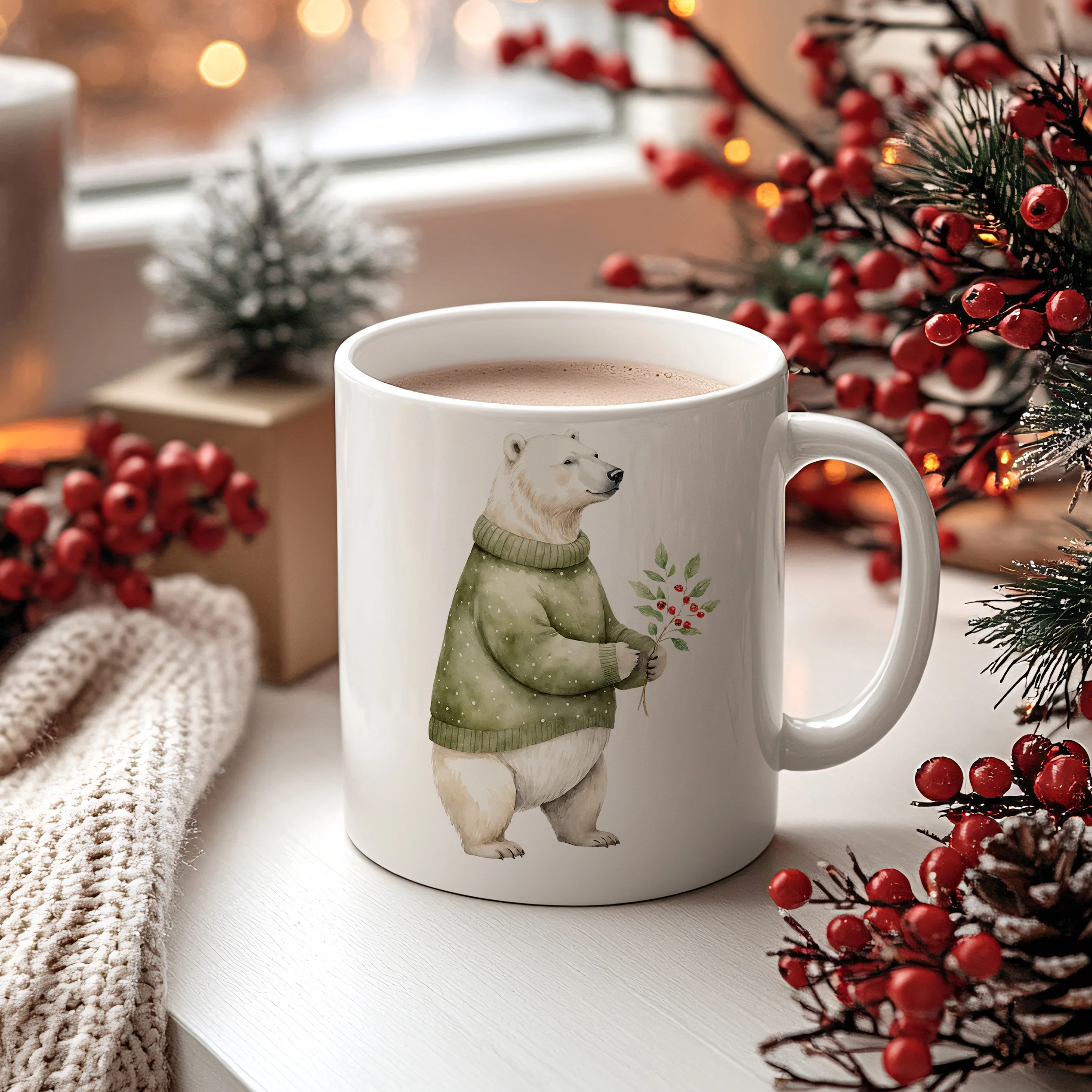 Tasse Weihnachtsbär - Image 2