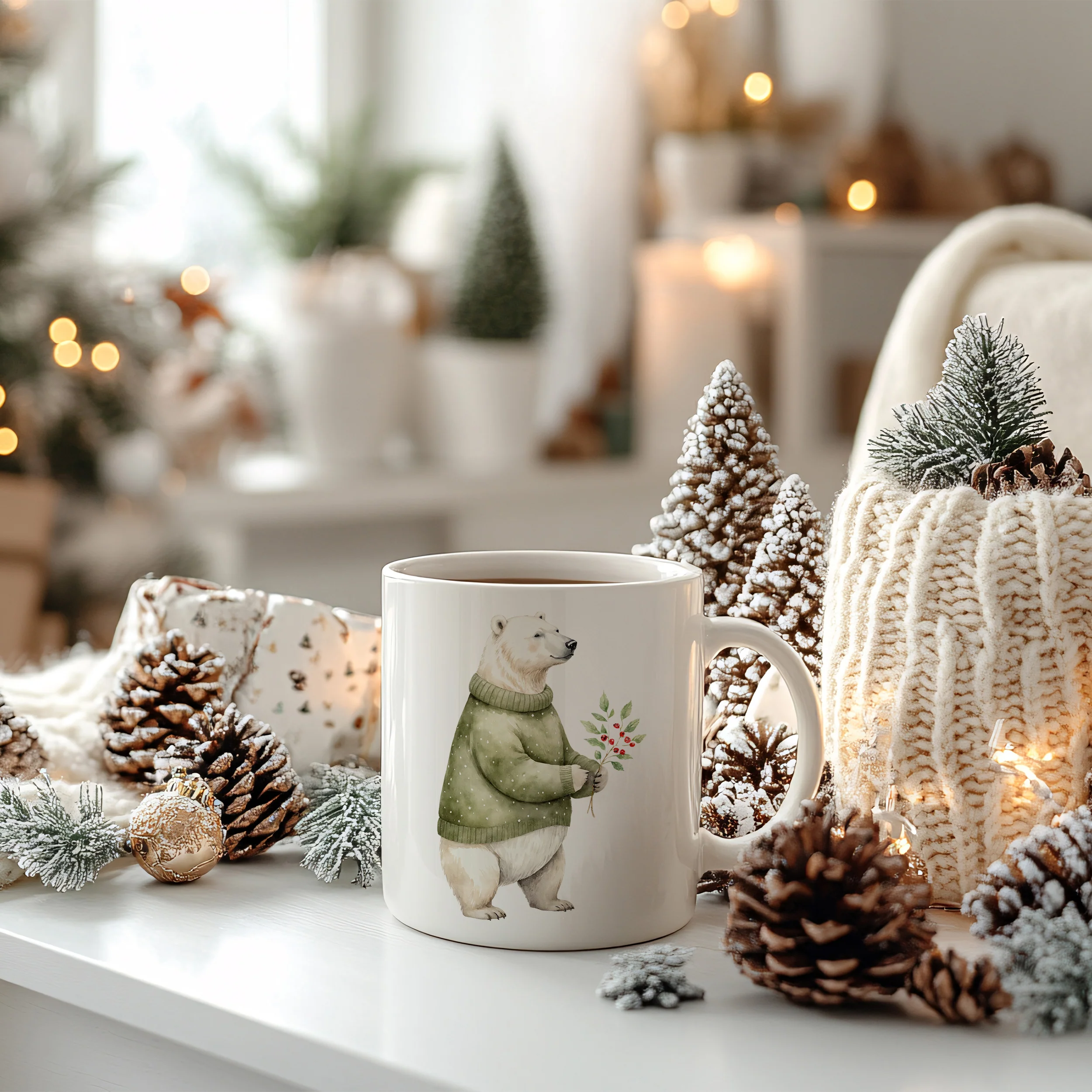 Tasse Weihnachtsbär - Image 4