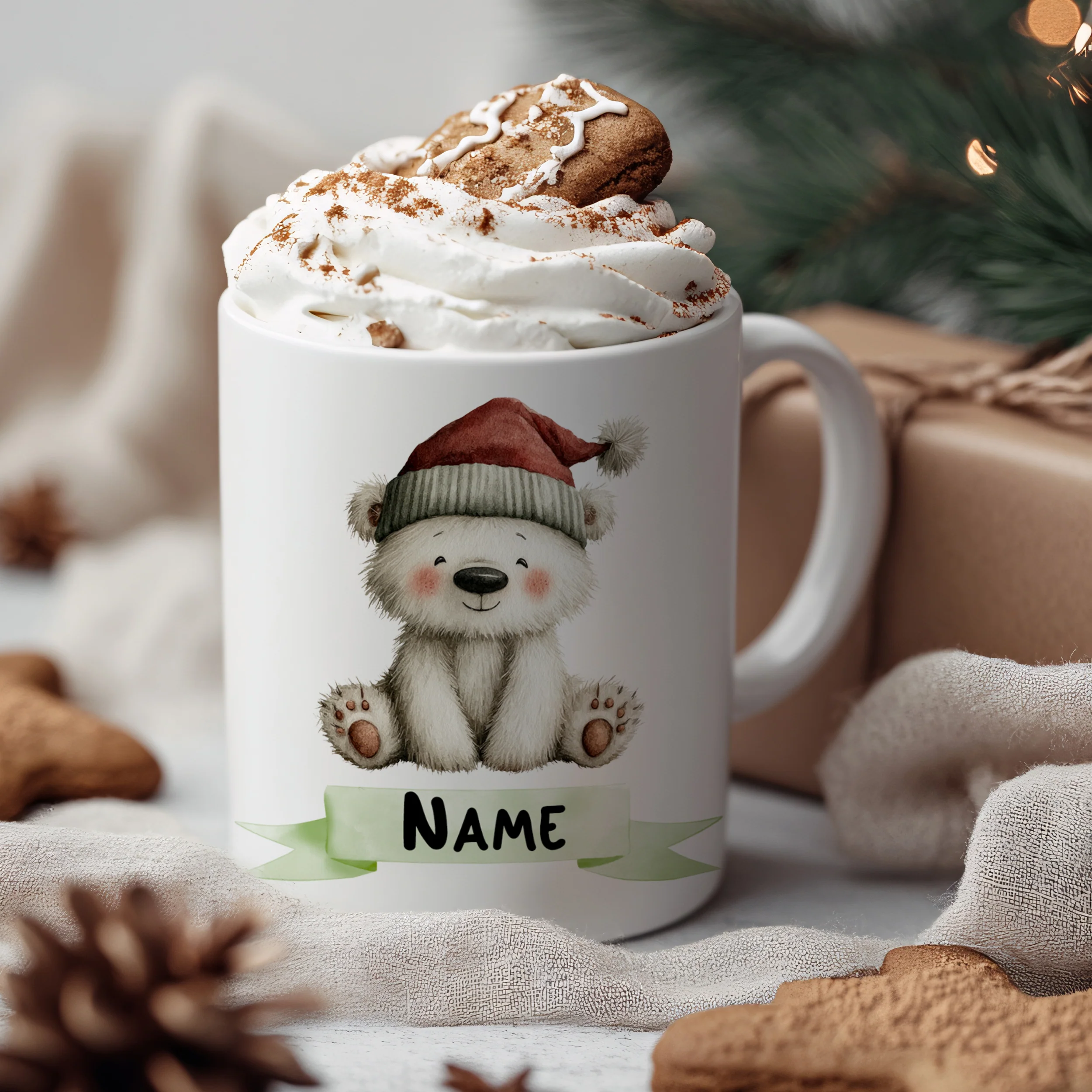 Tasse Weihnachtsbär - Image 3