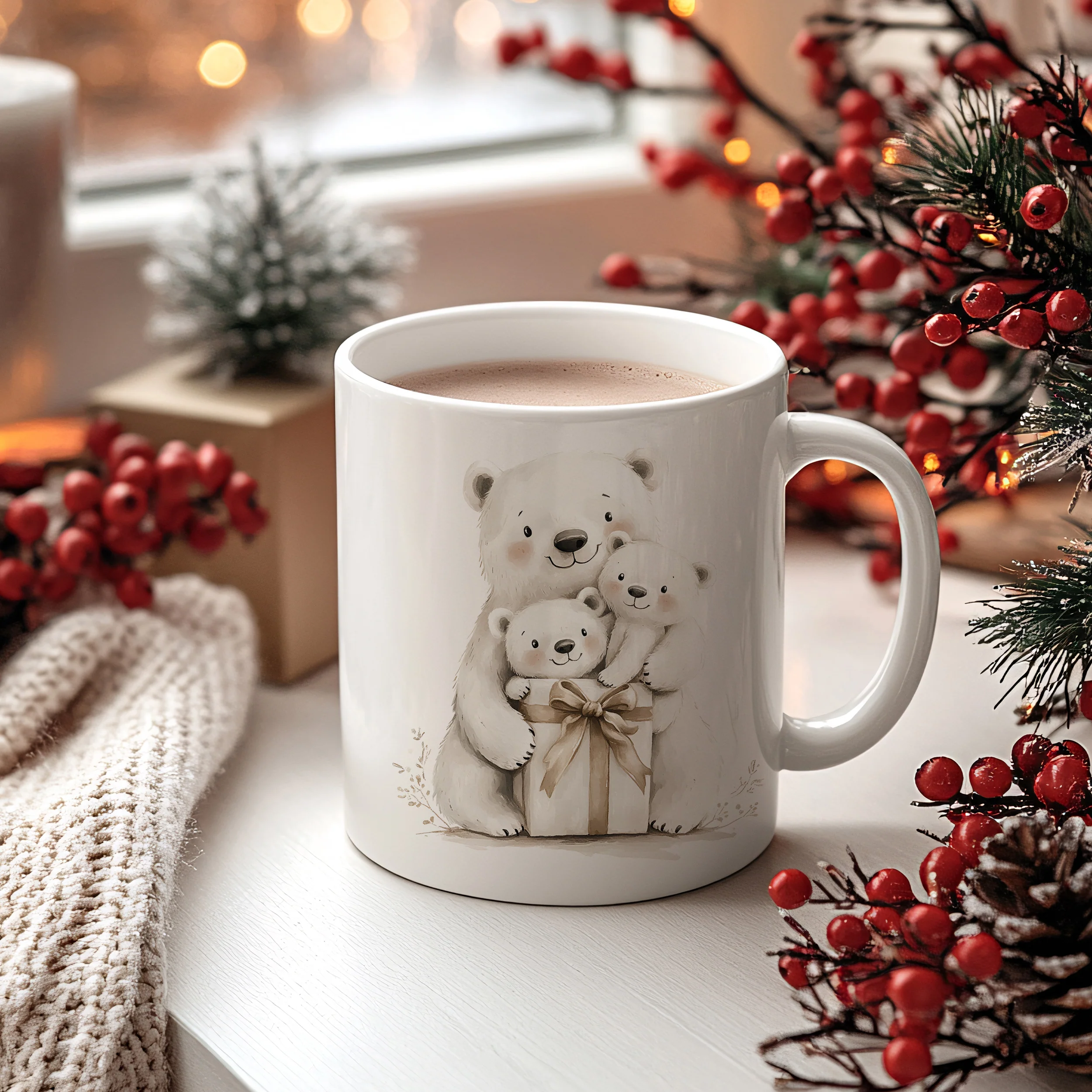 Tasse Weihnachtsbären - Image 2