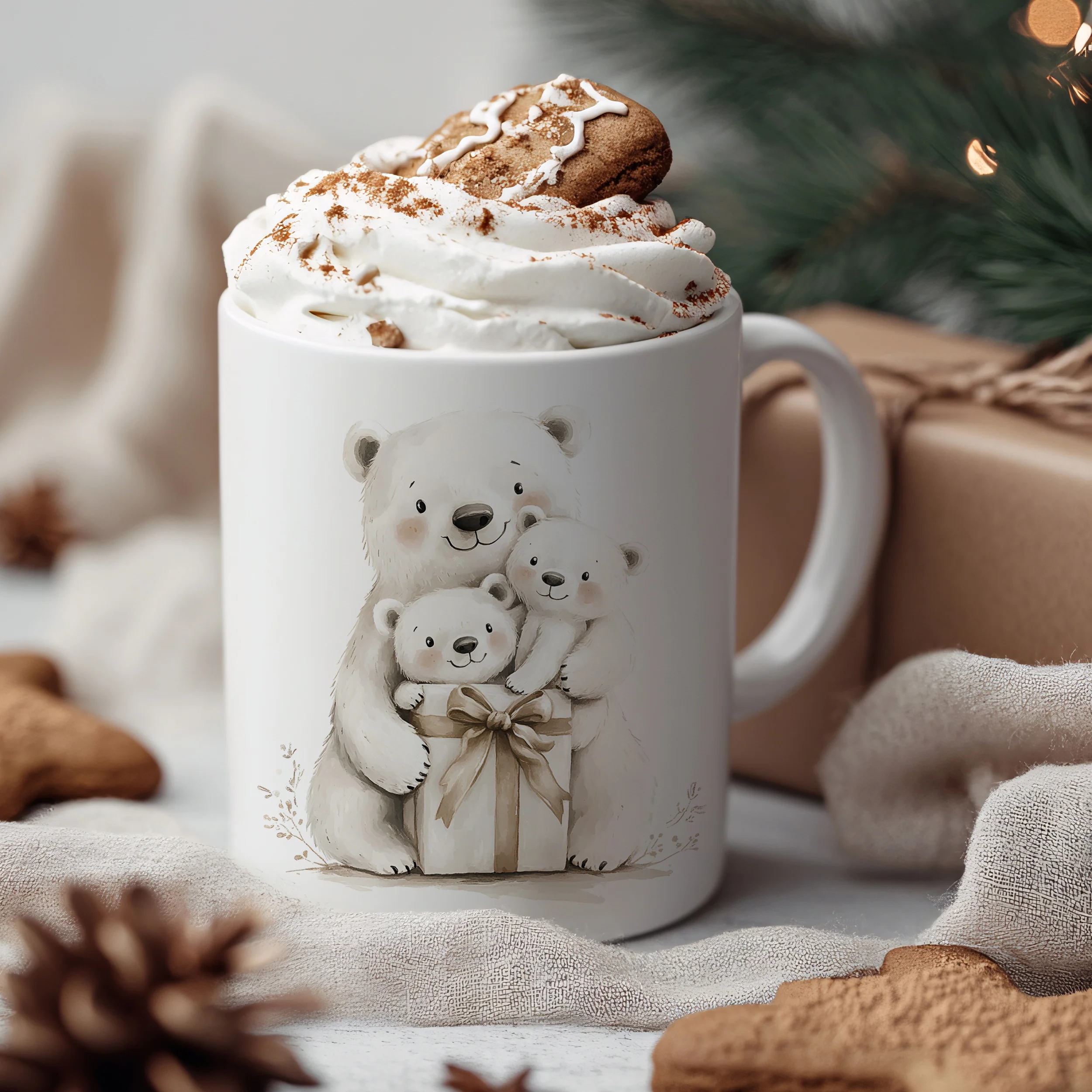 Tasse Weihnachtsbären - Image 3
