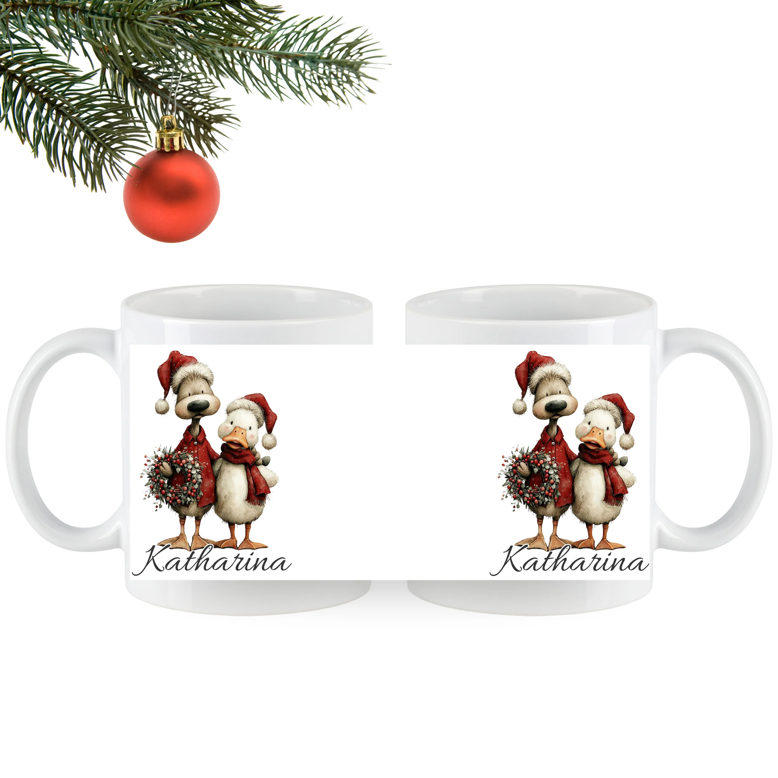 Tasse Weihnachtsgänse - Image 5