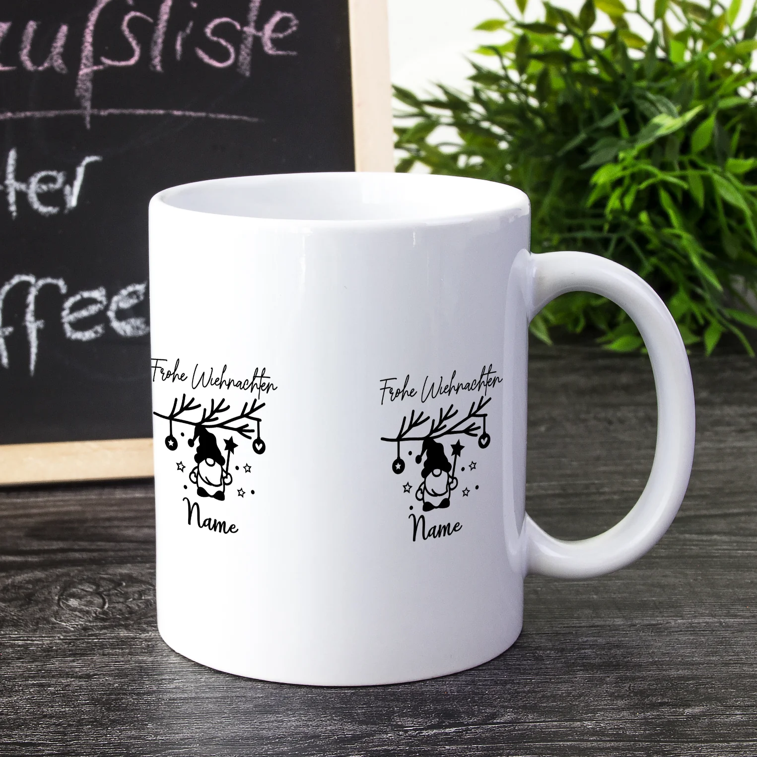 Tasse Weihnachtsgnom - Frohe Weihnachten mit persönlicher Note - Image 2