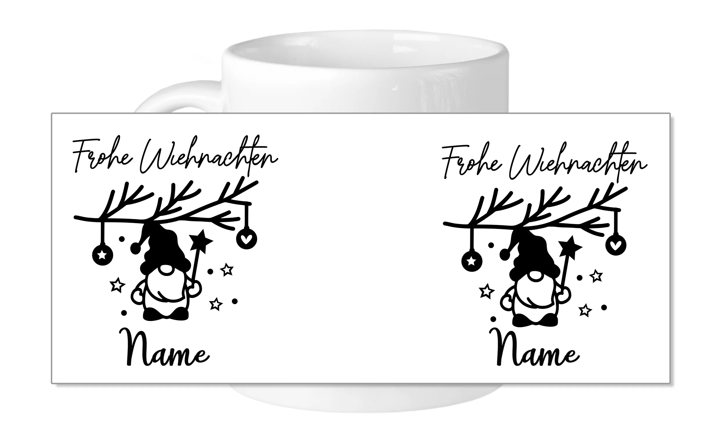 Tasse Weihnachtsgnom - Frohe Weihnachten mit persönlicher Note - Image 5