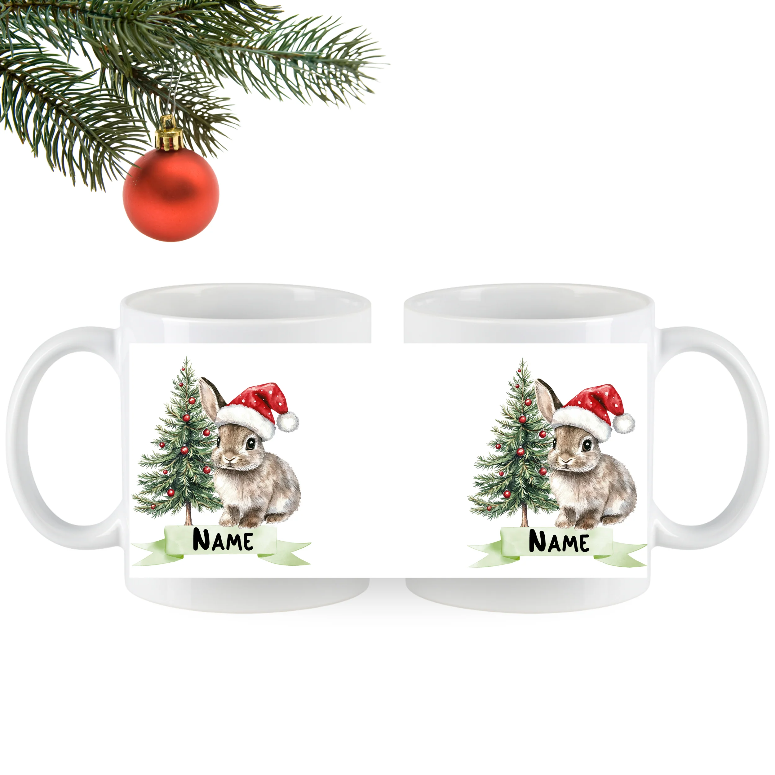 Tasse Weihnachtskaninchen - Image 5