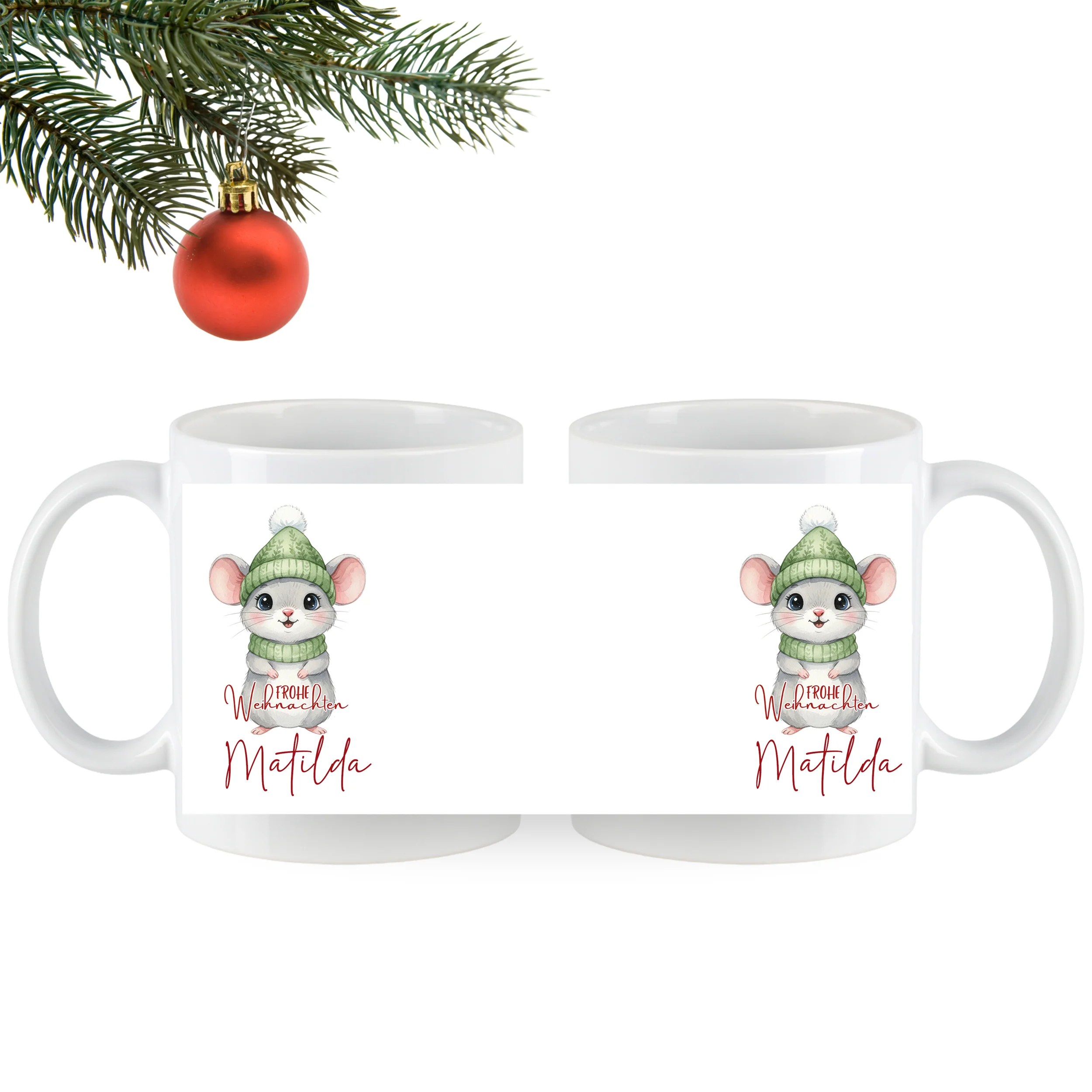 Tasse Weihnachtsmaus - Image 5