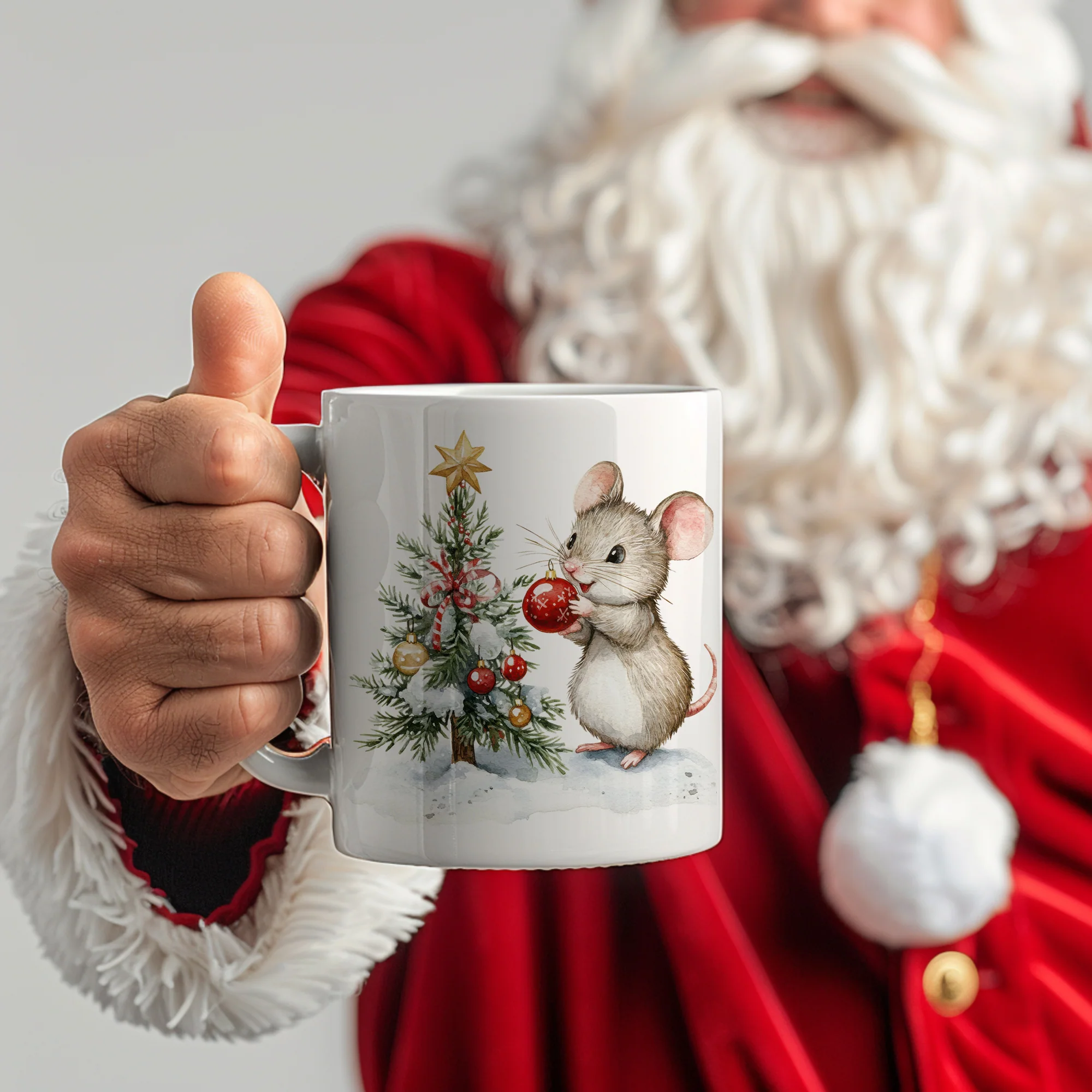 Tasse Weihnachtsmaus - Image 6