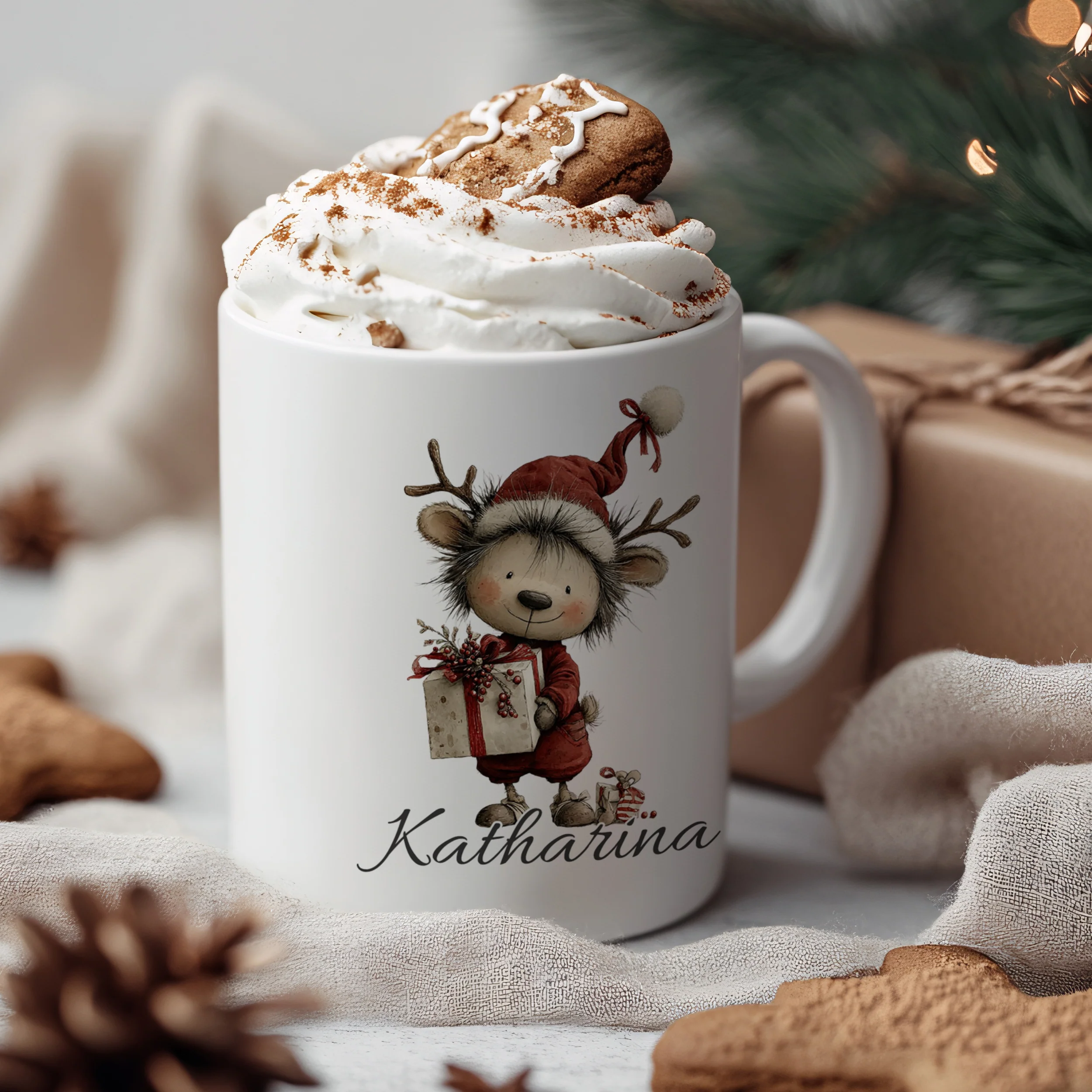 Tasse Weihnachtsreindeer - Image 3