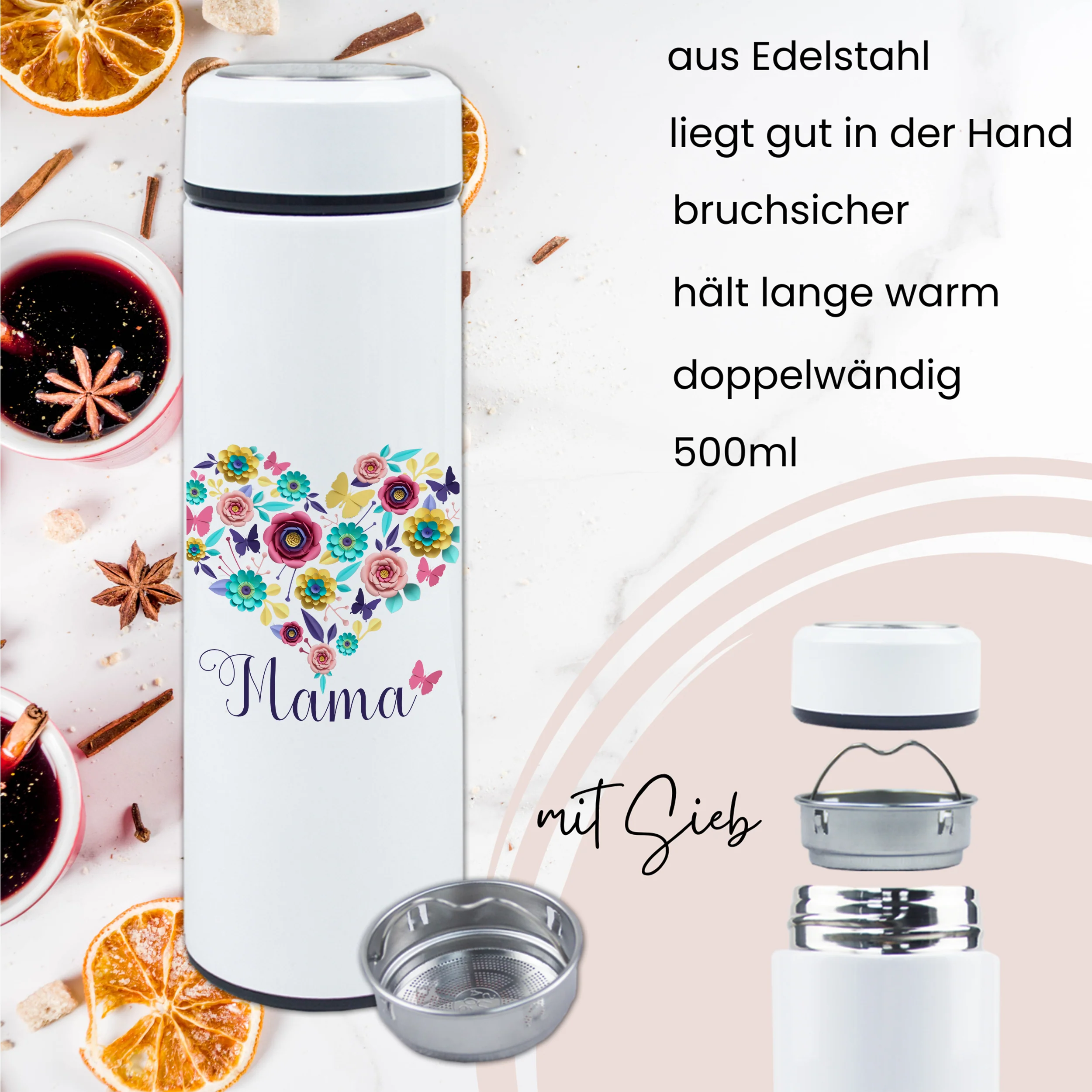 Tee Thermobecher Mama - Image 3