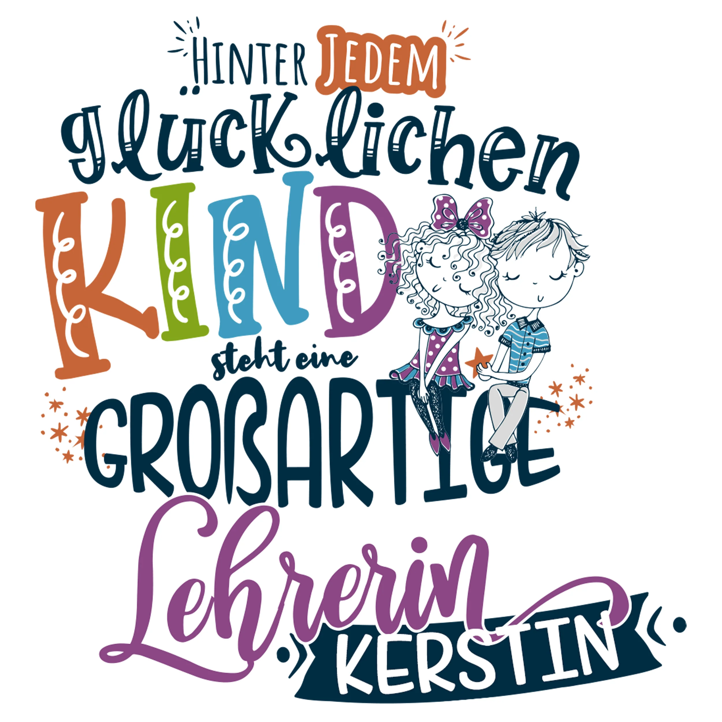 Tee Thermoflasche mit Lehrermotiv - Für besondere Momente - Image 4