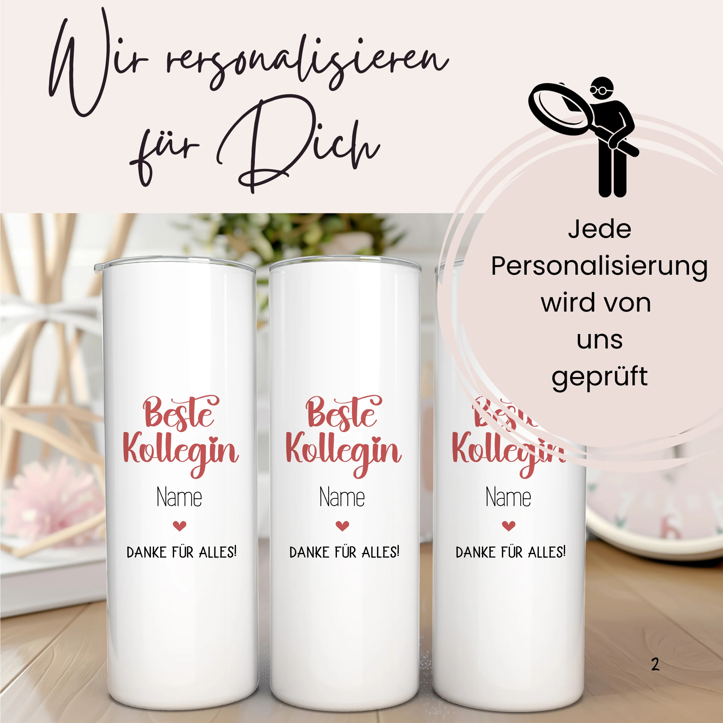 Thermobecher Beste Kollegin - Ein Dankeschön für besondere Momente - Image 2