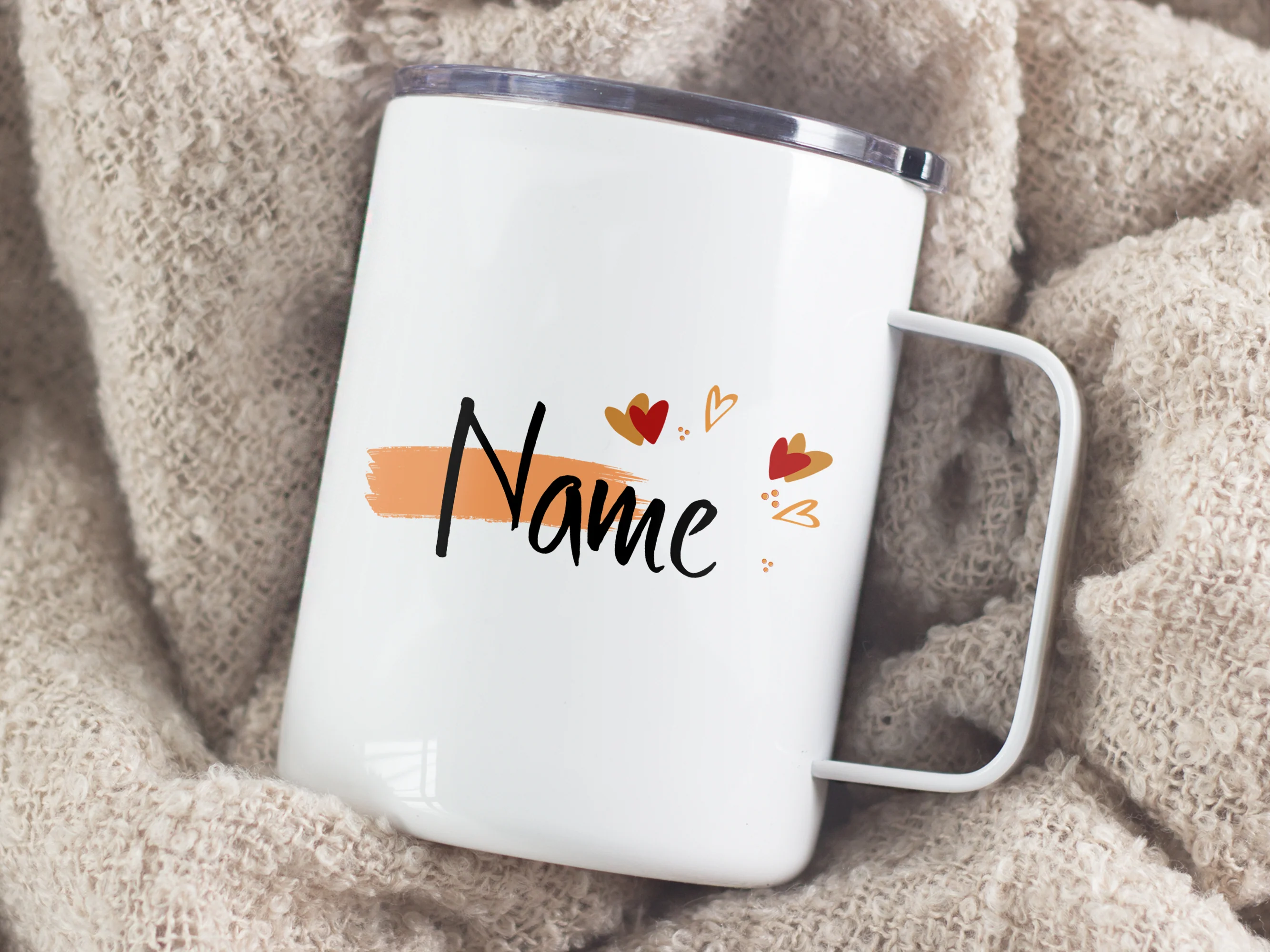 Thermobecher mit Kaffeegeschmack - Beginne deinen Tag mit einem Lächeln - Image 5