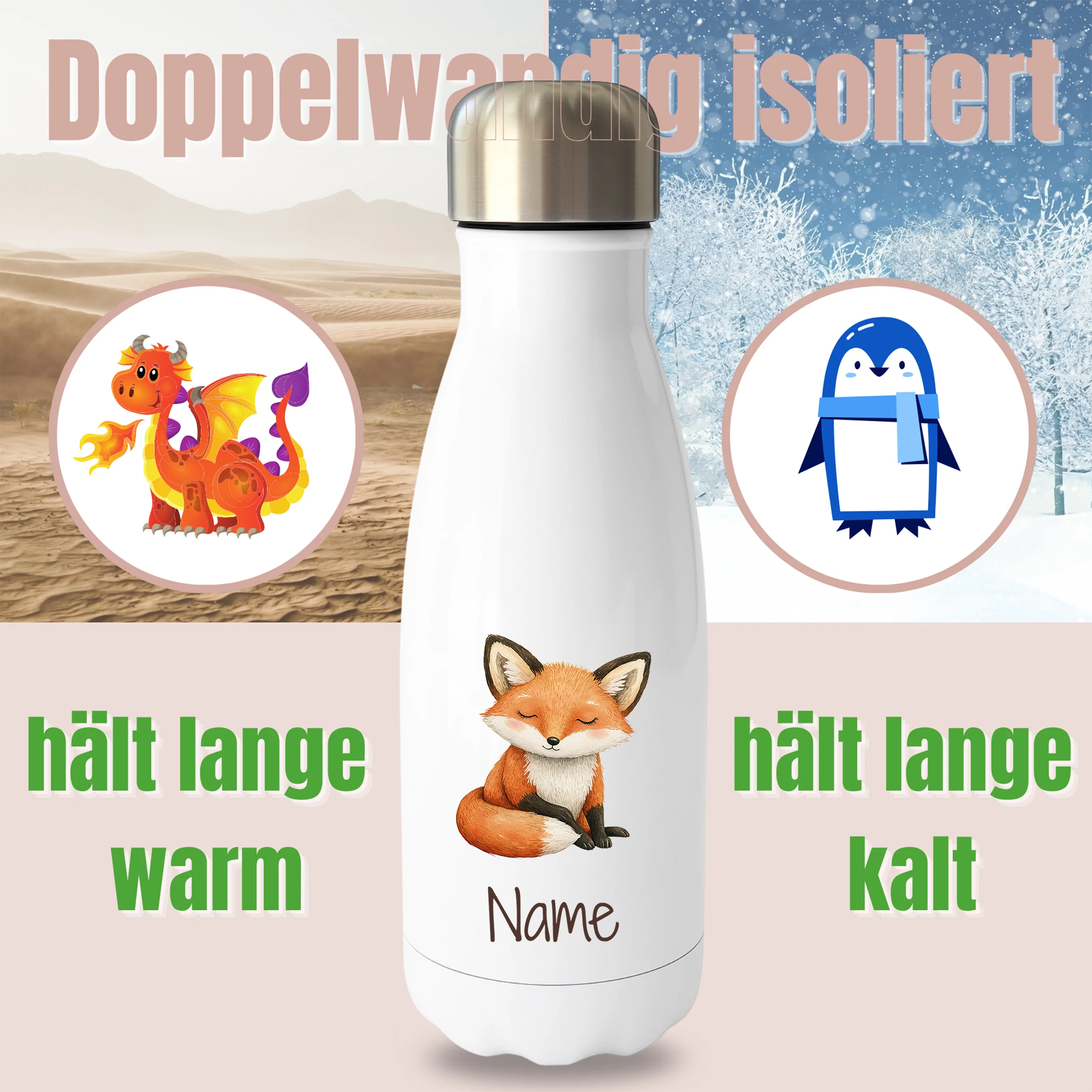 Thermoflasche Fuchs - Image 2
