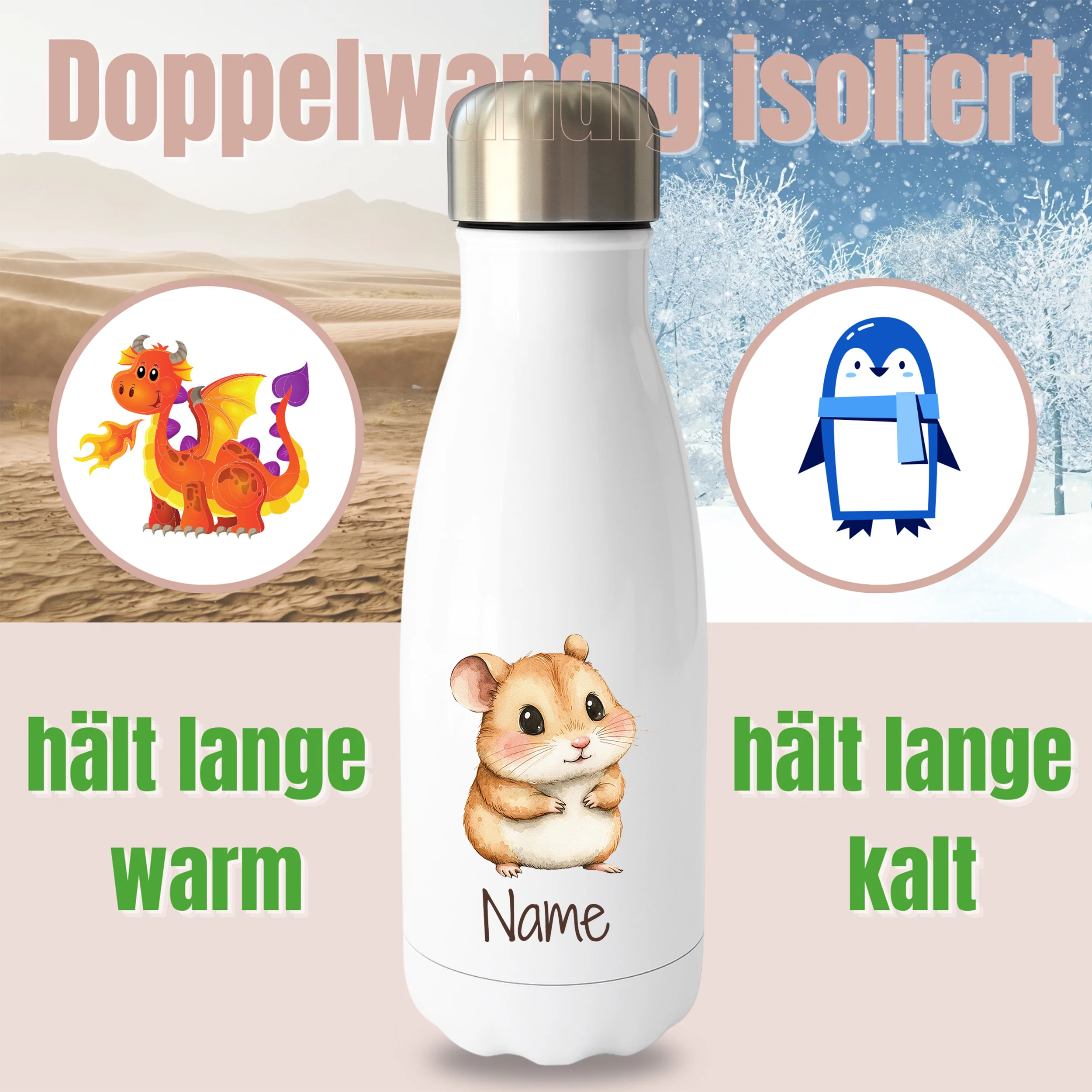 Thermoflasche Hamster - Image 2