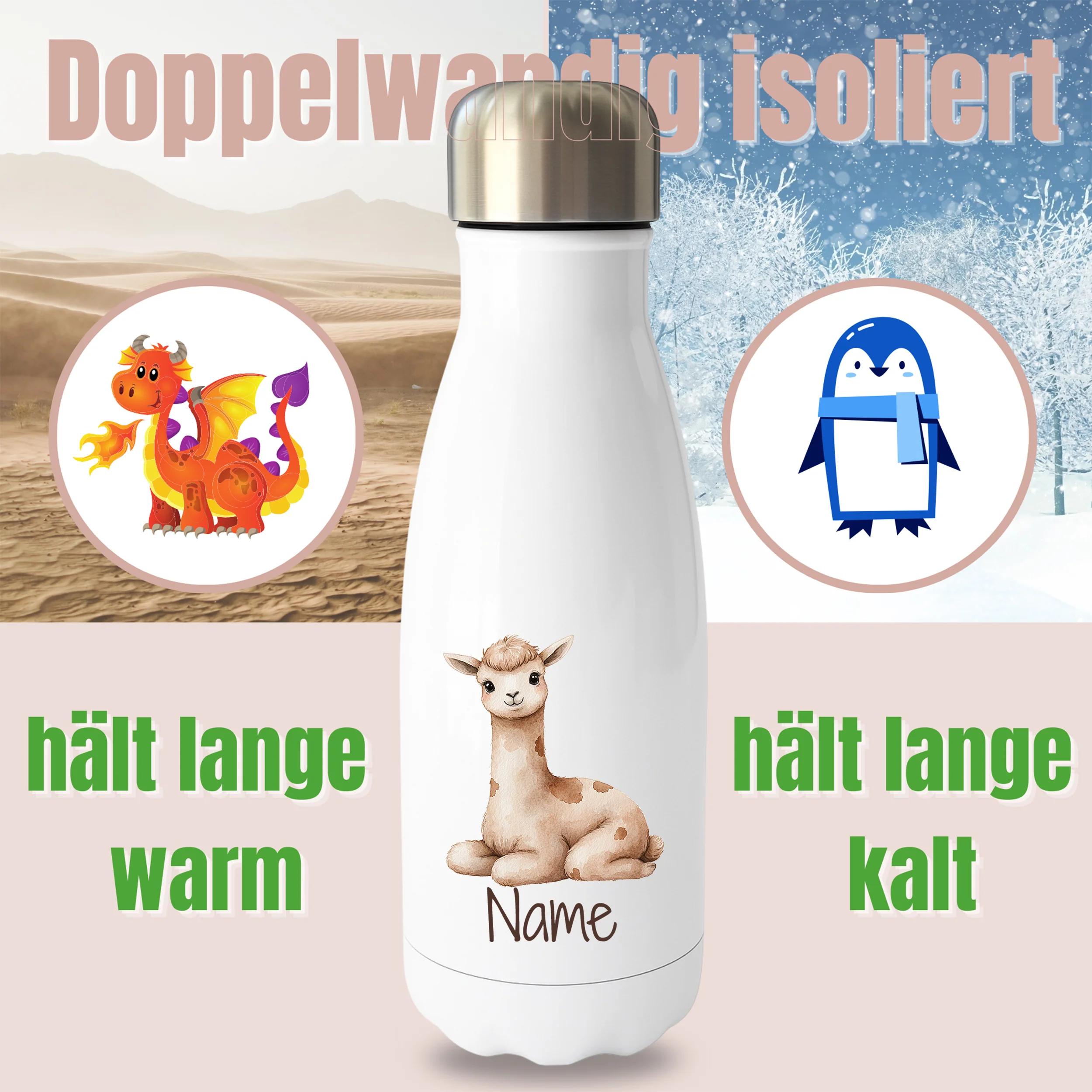 Thermoflasche Lama - Image 2