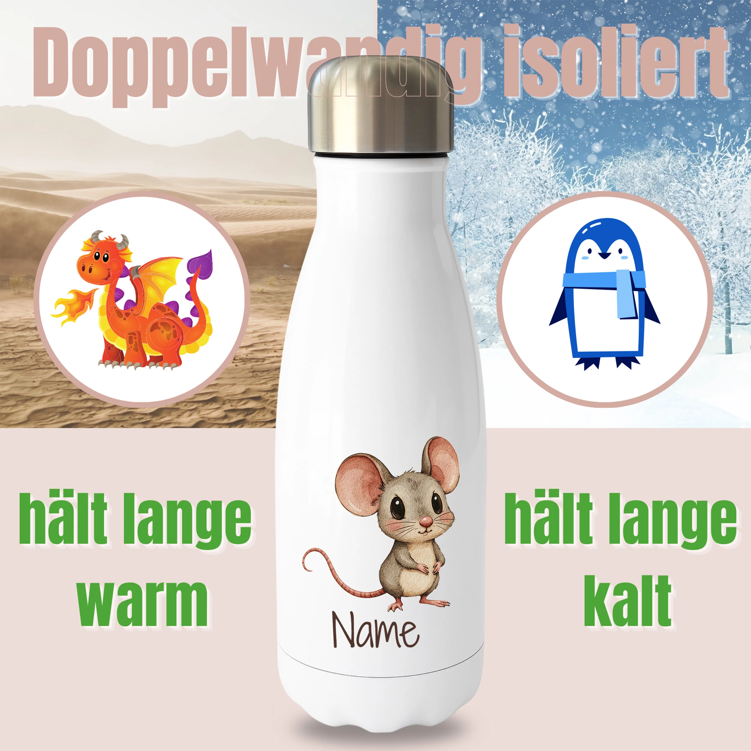 Thermoflasche Maus - Image 2
