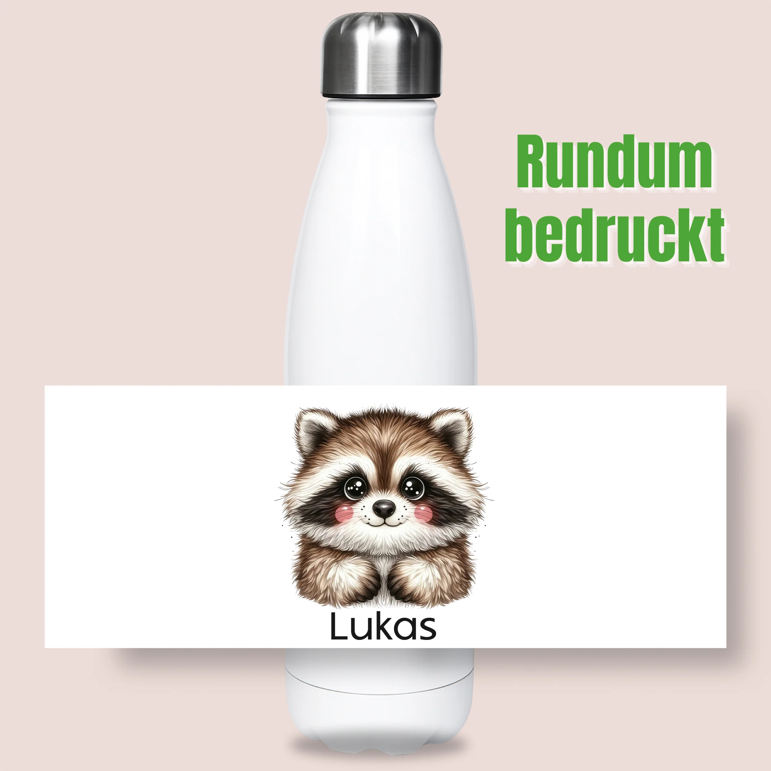 Thermoflasche Waschbär - Image 2