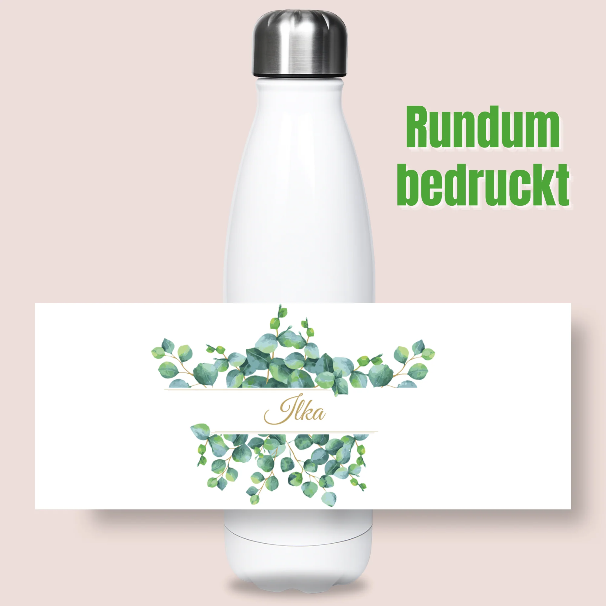 Thermosflasche Eukalyptus-Blättern - Image 2