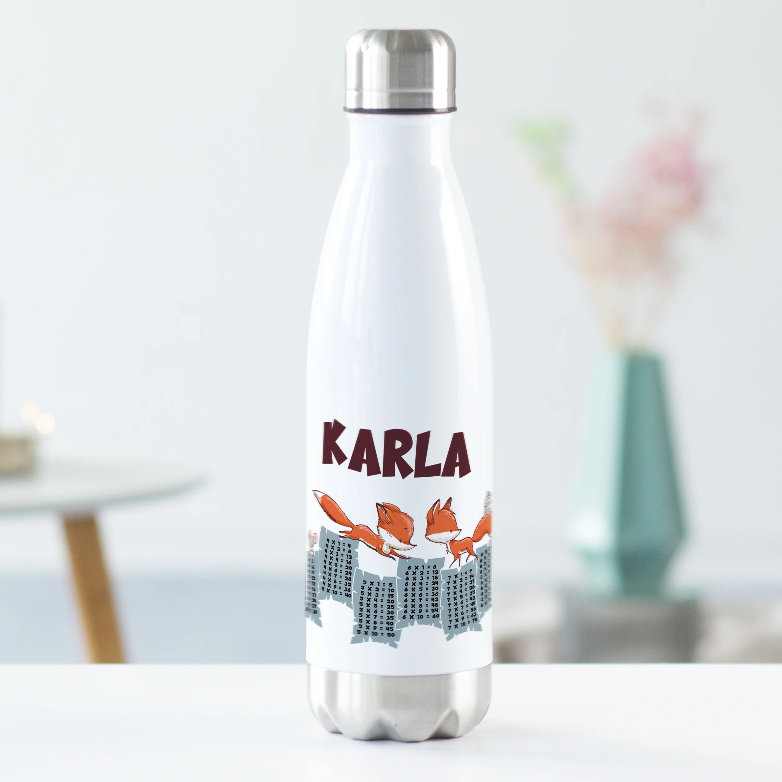 Thermosflasche 1x1 mit Fuchs-Motiv - Image 2