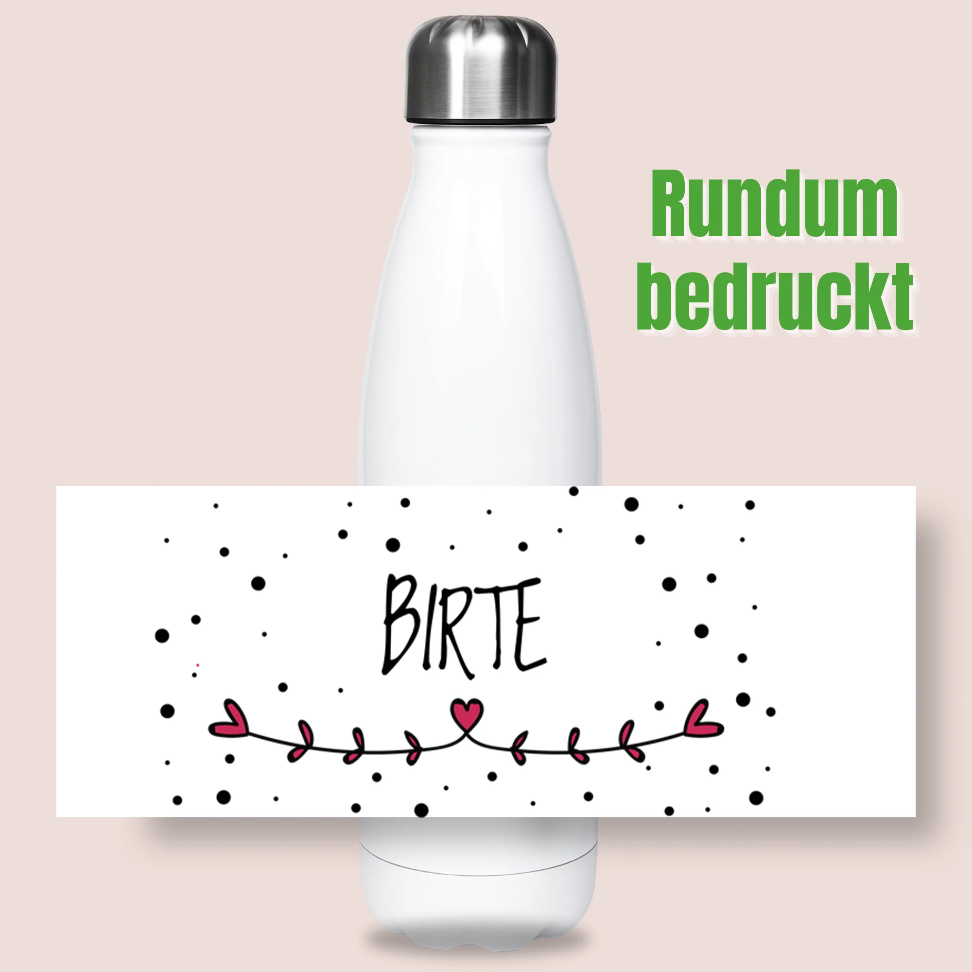 Thermosflasche Herz-Detail - Image 2
