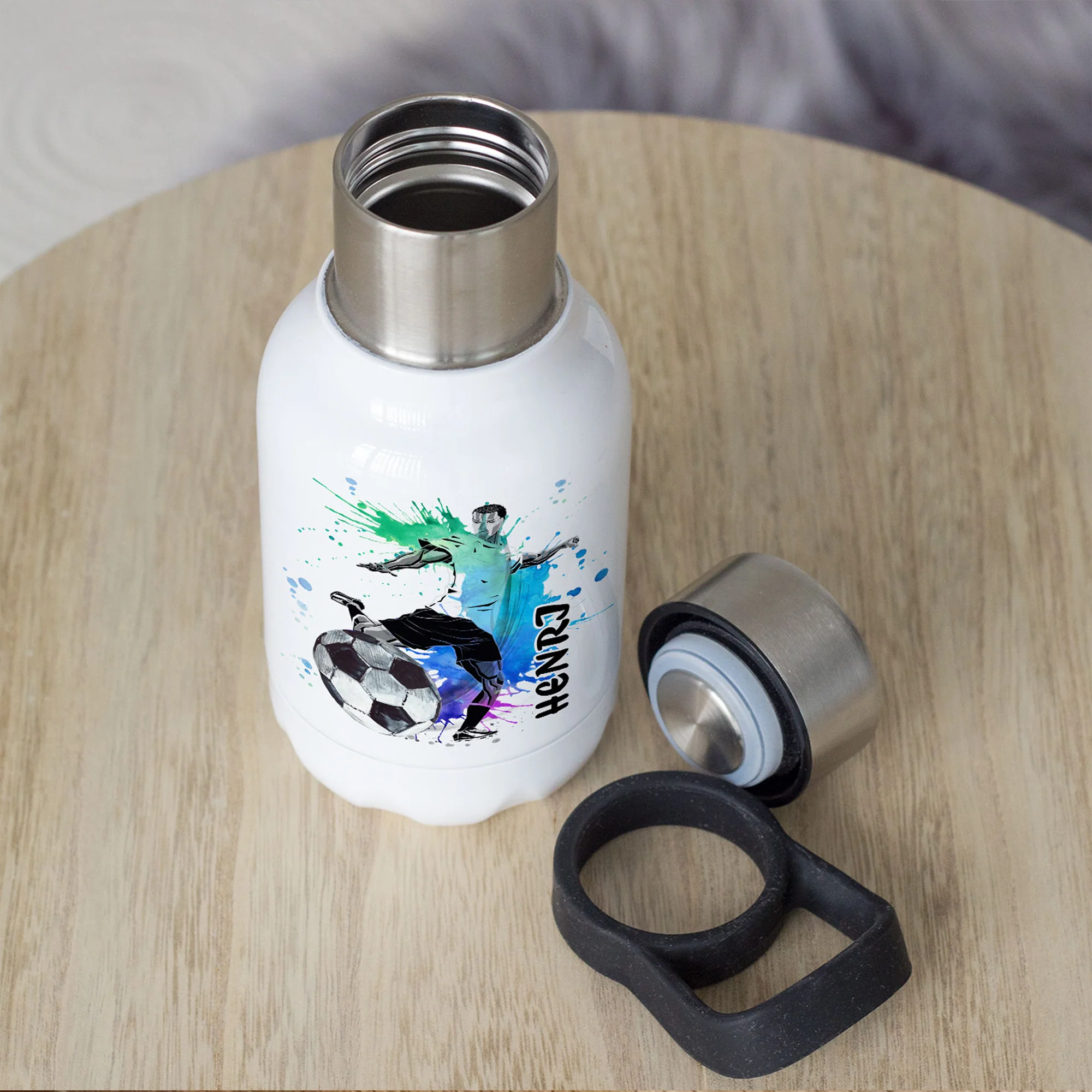 Thermosflasche mit Fußball-Motiv - Image 4