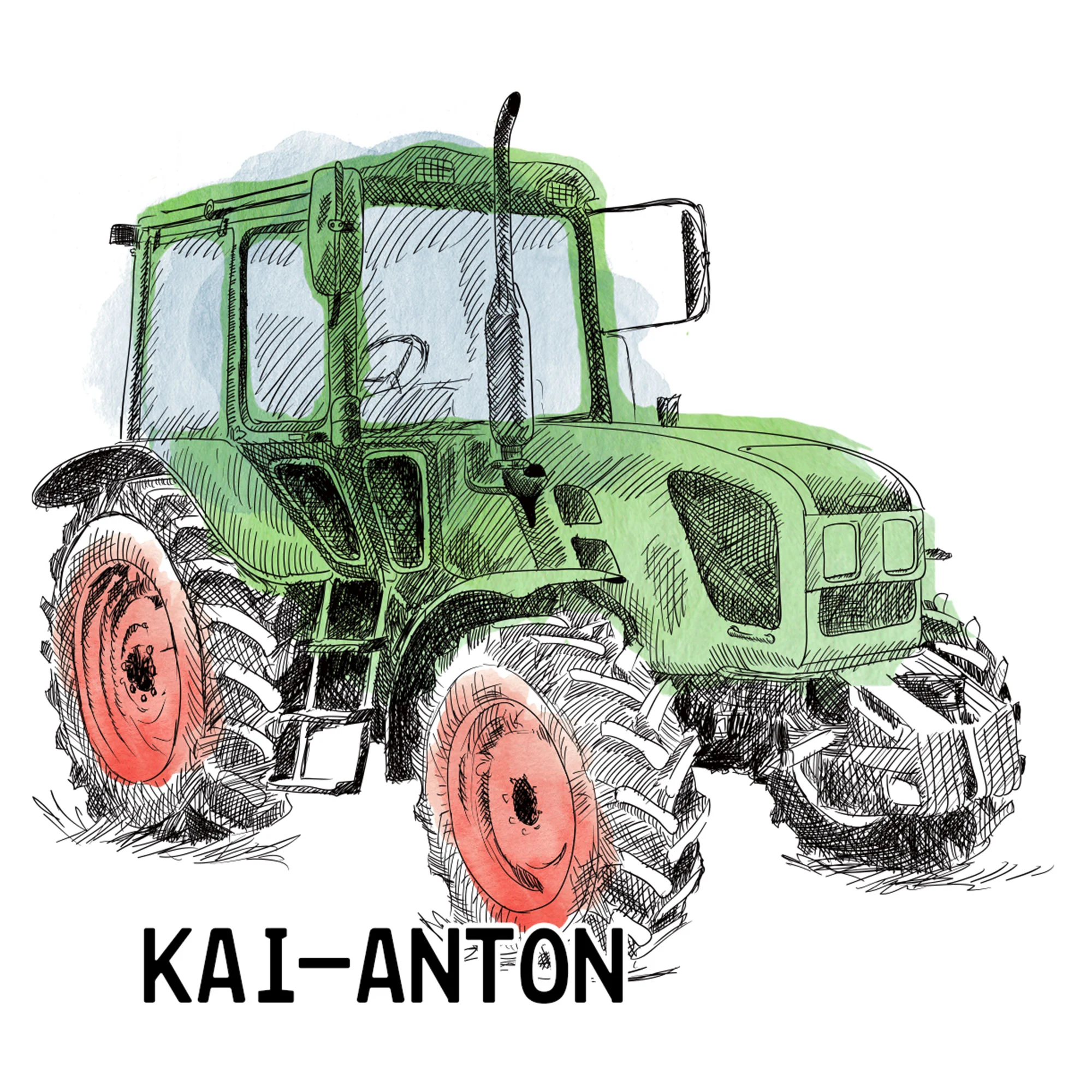 Thermosflasche Traktor im coolen Design - Image 3