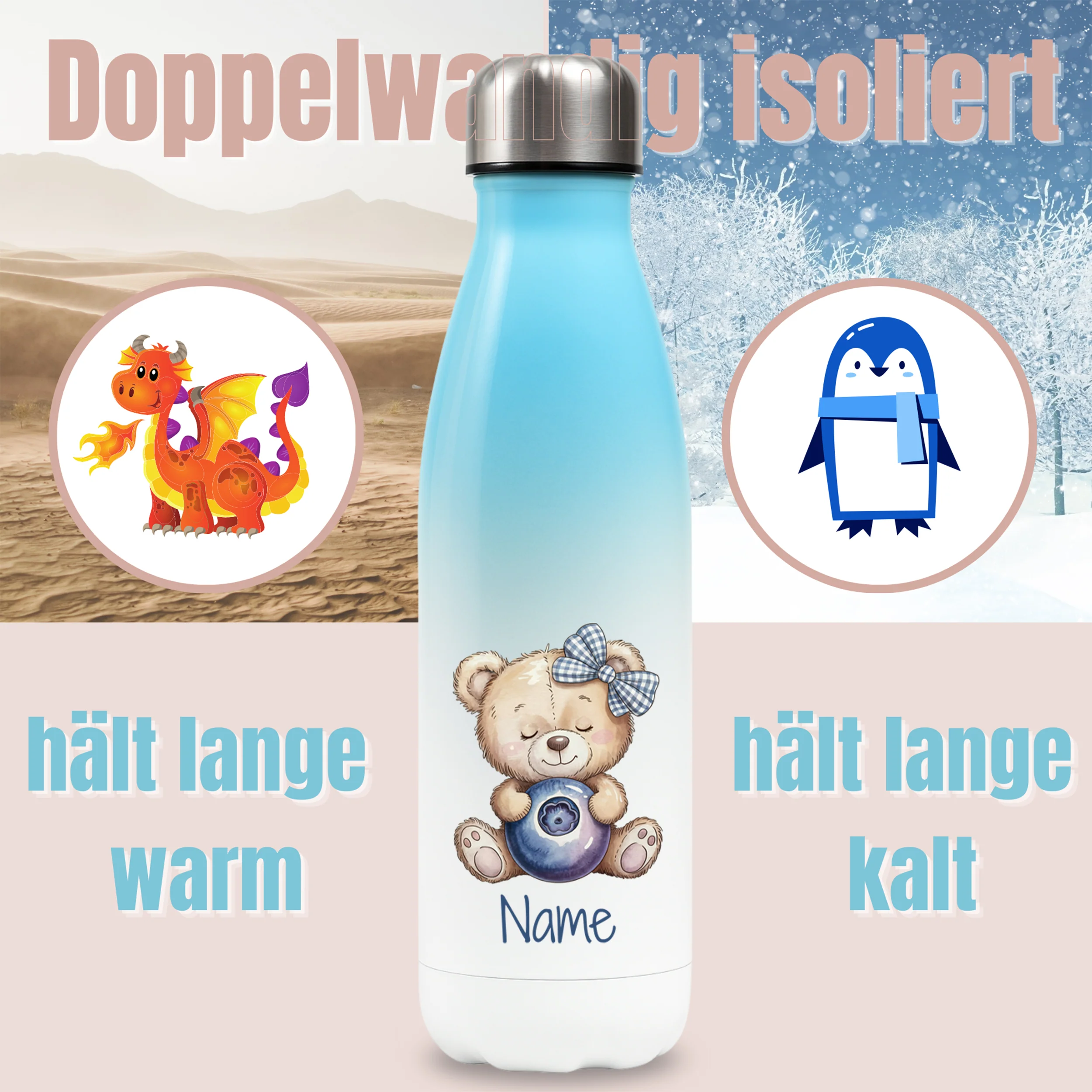 Thermosflasche Bärchen - Image 3
