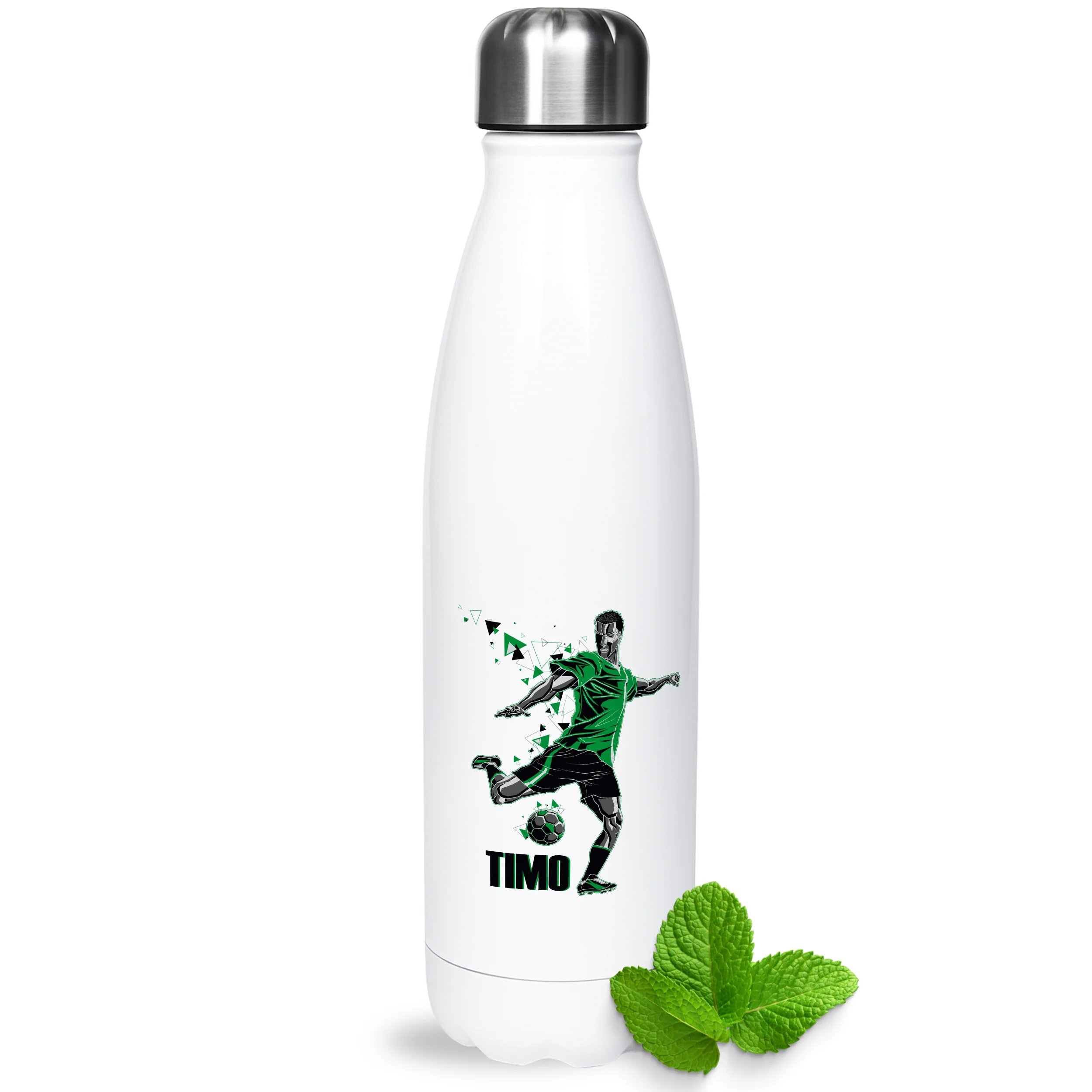 Thermosflasche Fußballspieler