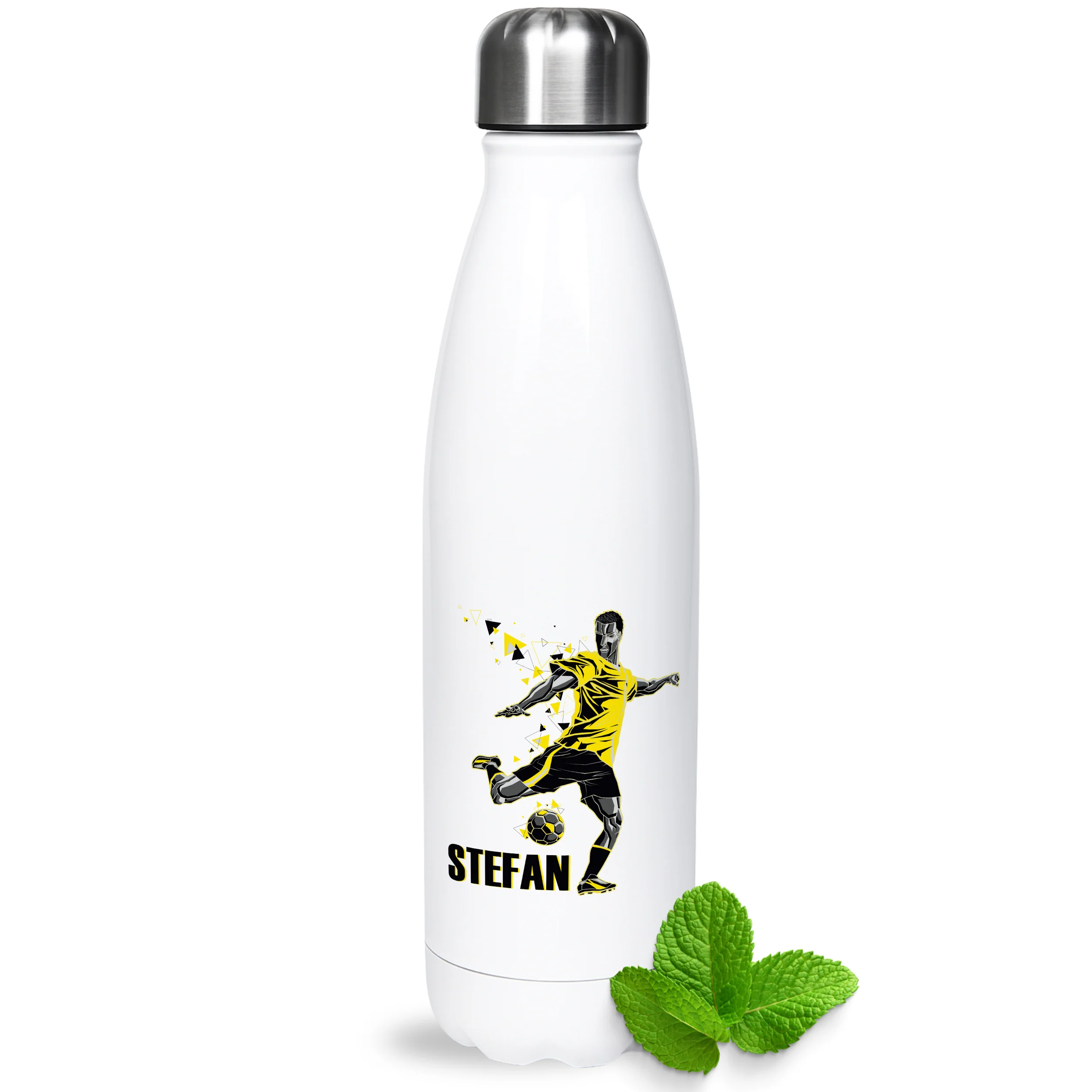 Thermosflasche Fußballspieler - Für leidenschaftliche Fans