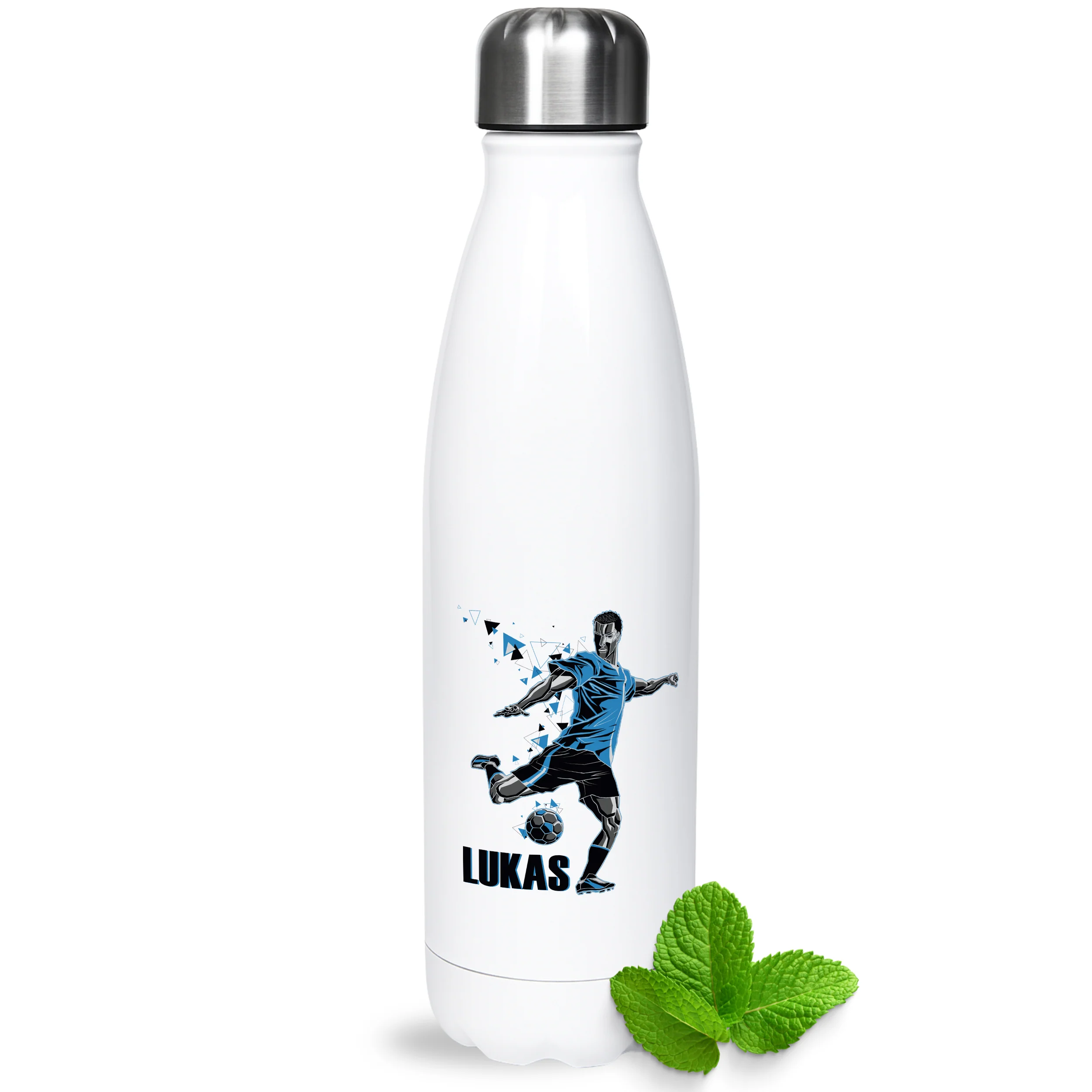 Thermosflasche Fussballspieler - Für sportliche Abenteurer