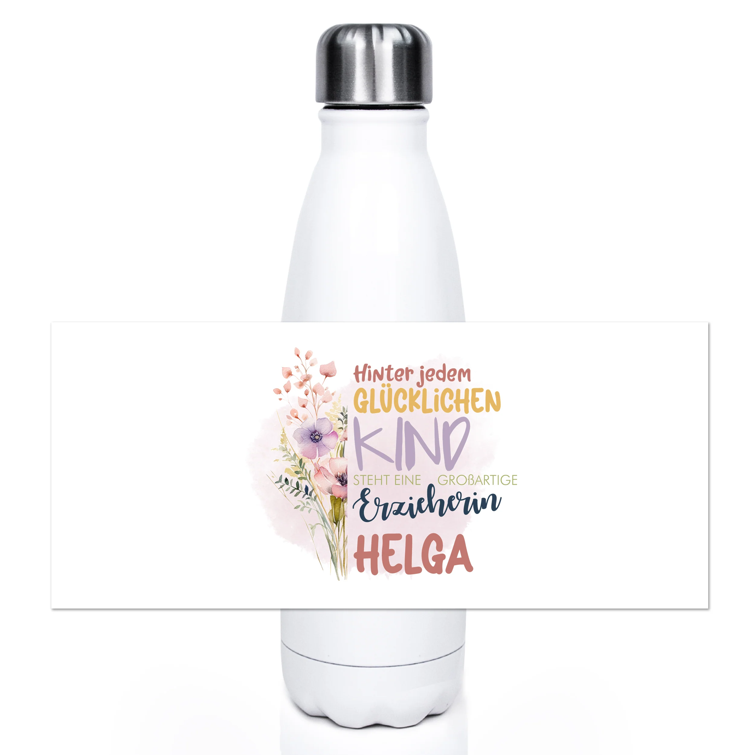 Thermosflasche Glückliches Kind - Für liebevolle Erzieherinnen - Image 3