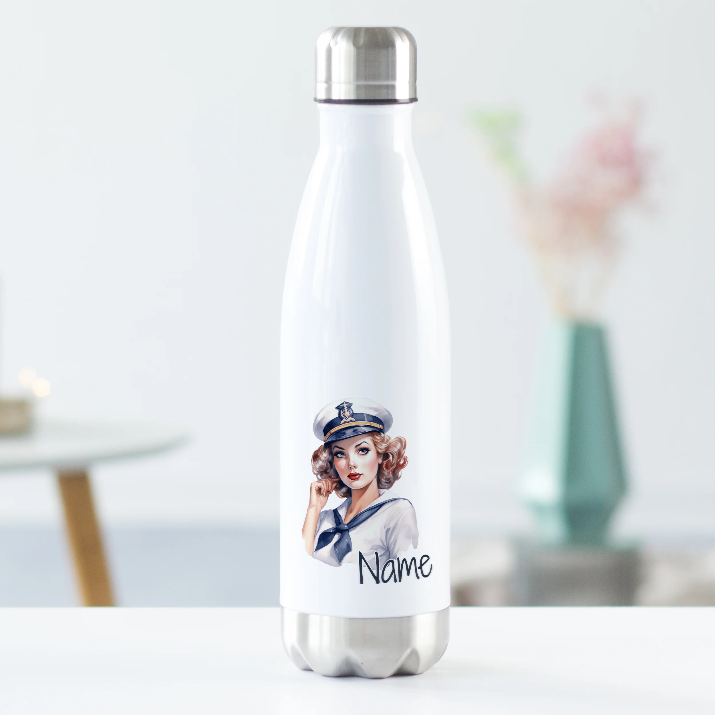 Thermosflasche mit Kapitänsmotiv - Image 2