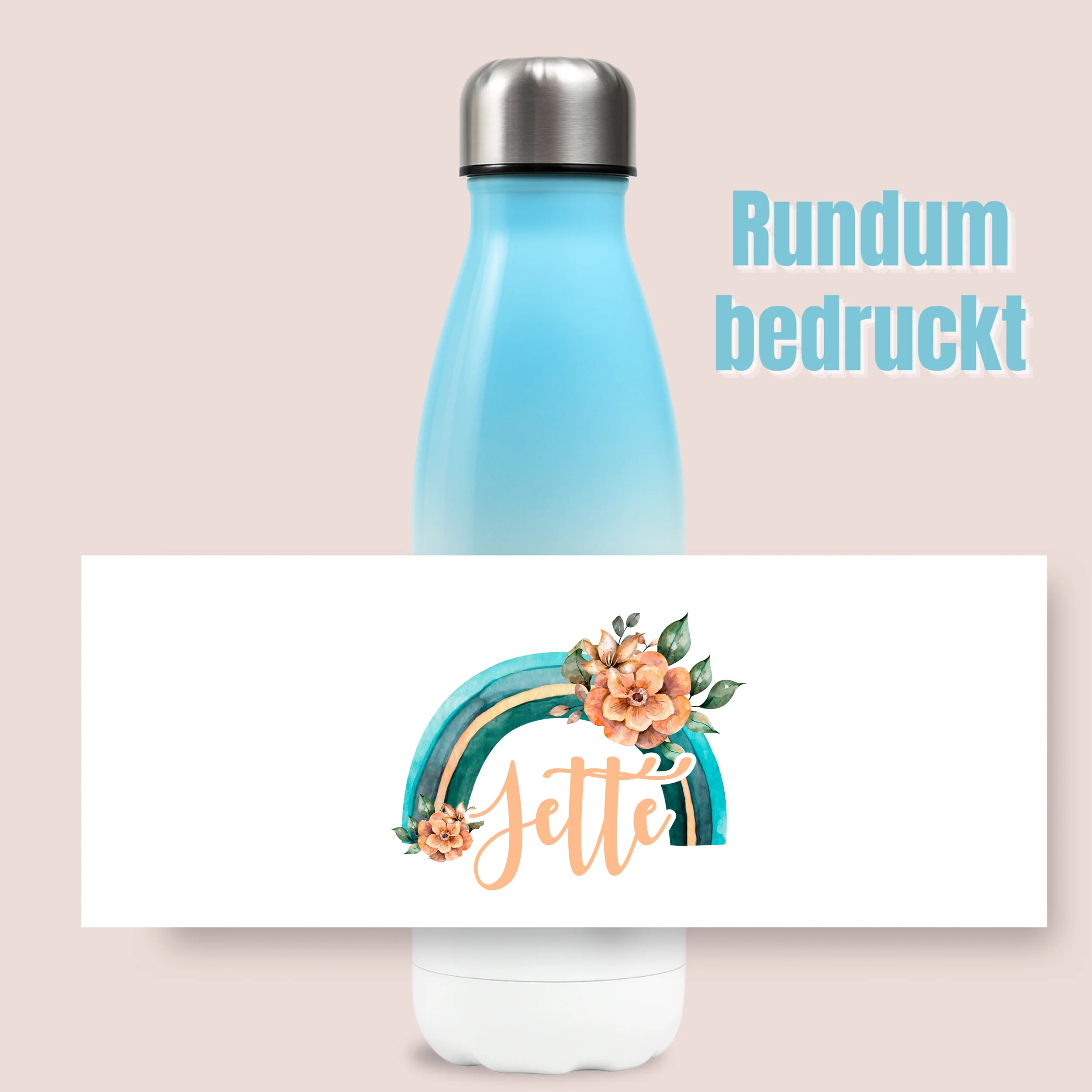 Thermosflasche Regenbogen - Image 2
