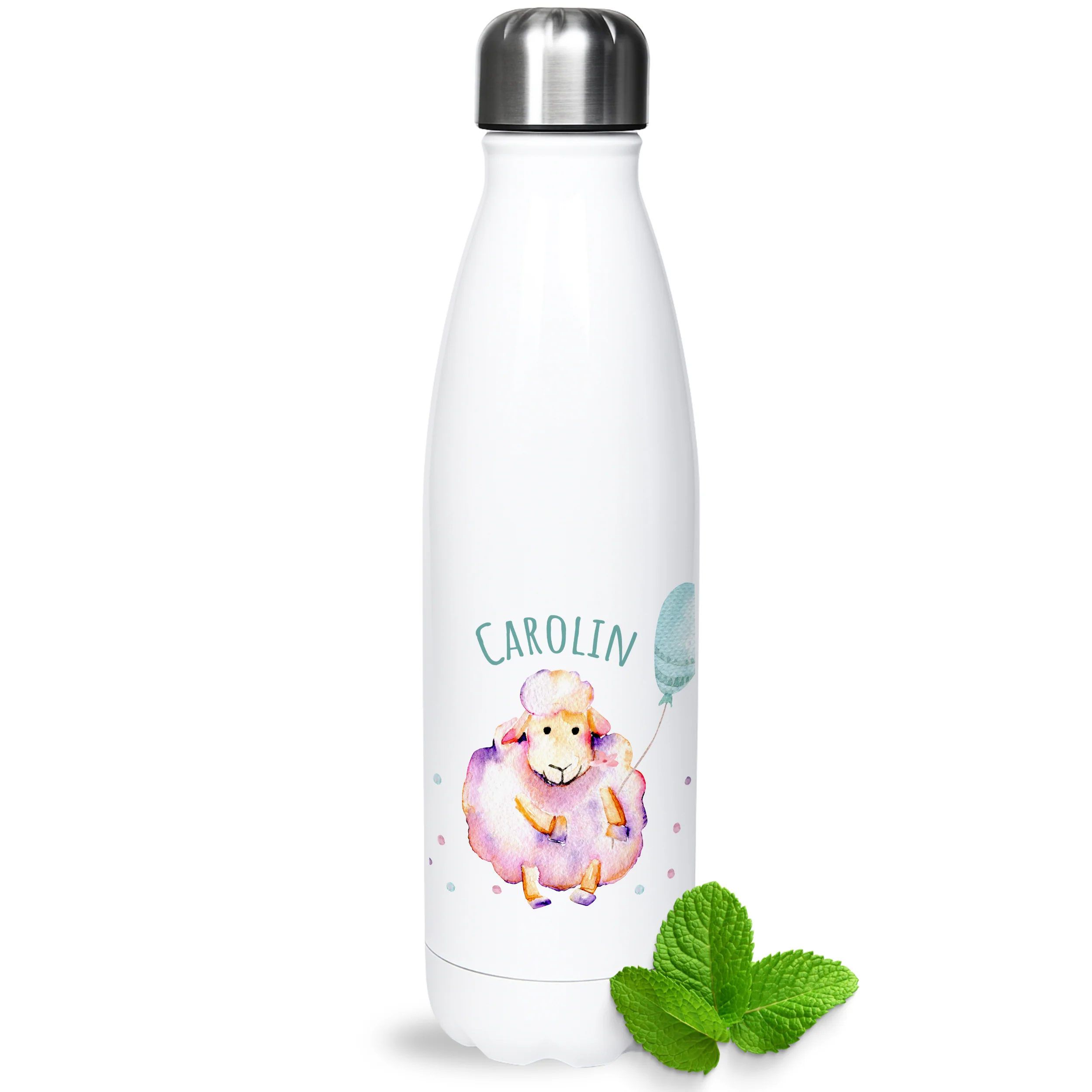 Thermosflasche Schaf