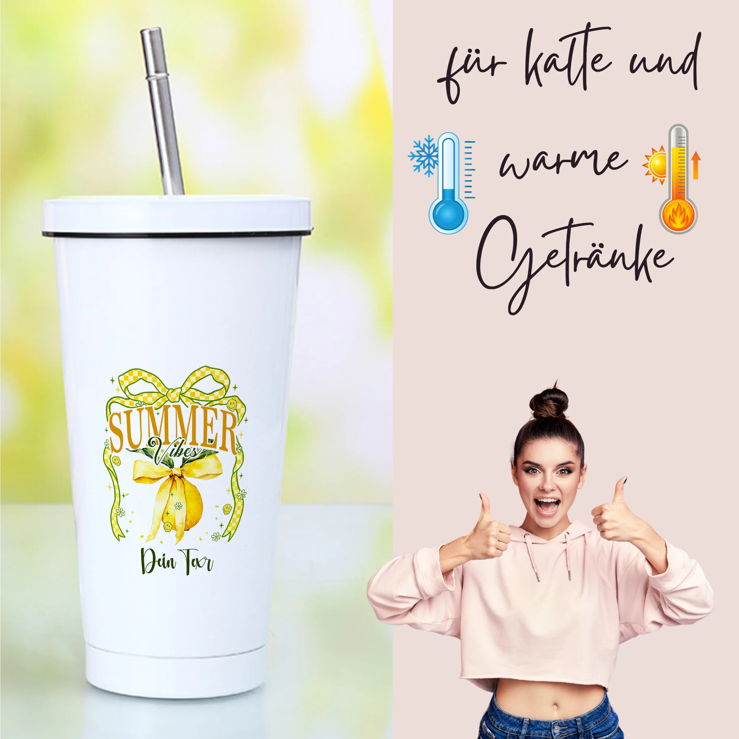 Trinkbecher Sommer-Vibes - Erfrischung für jeden Tag - Image 3