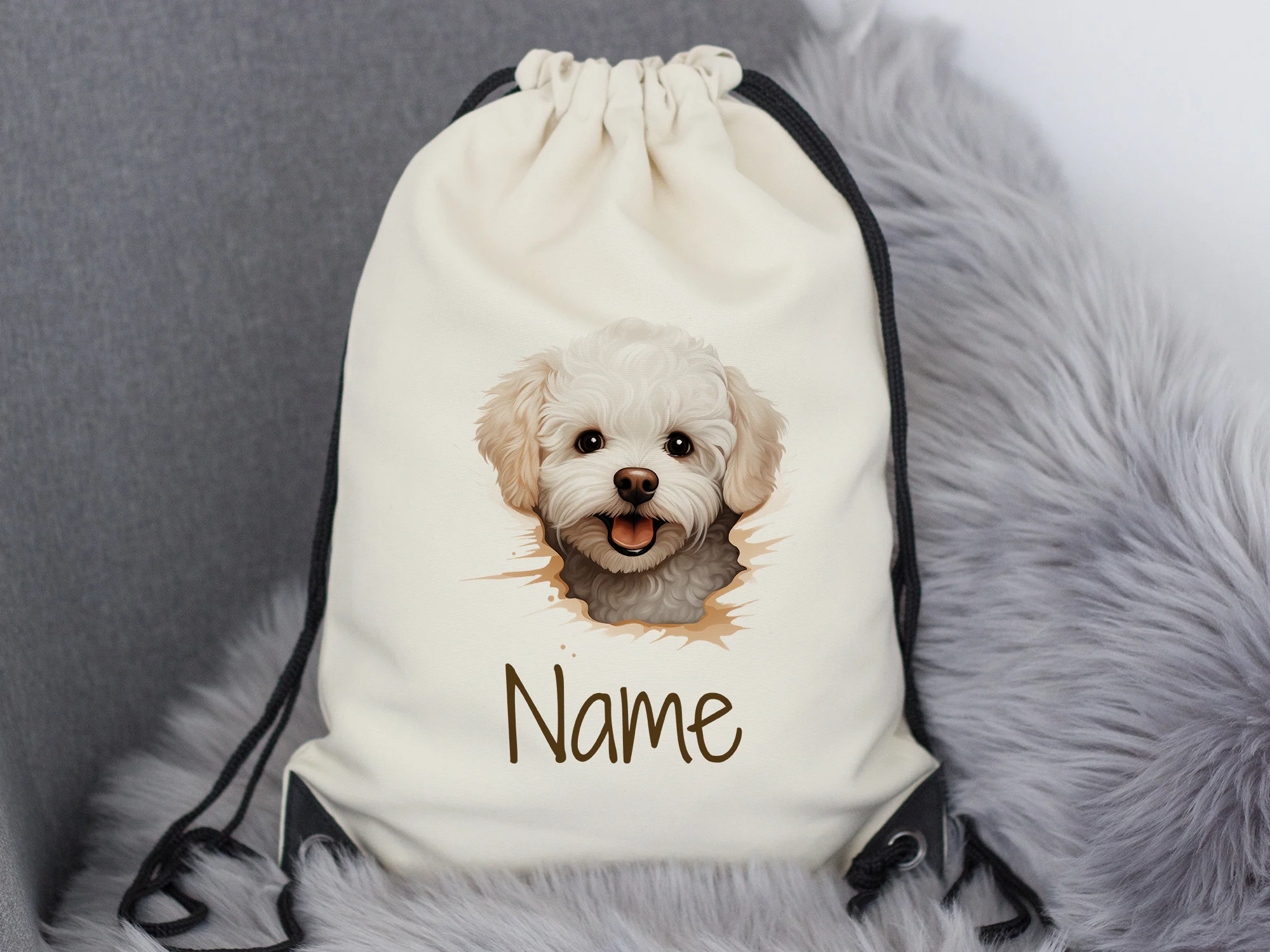 Turnbeutel Bichon Frise - Image 6