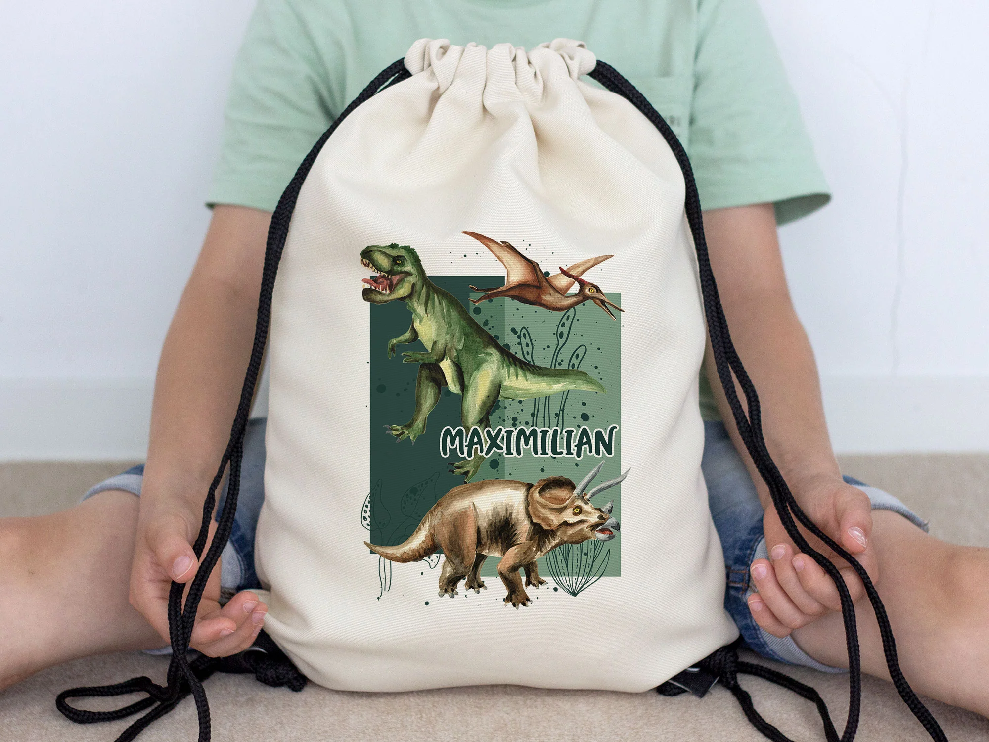 Turnbeutel Dinosaurier Abenteuer - Image 4