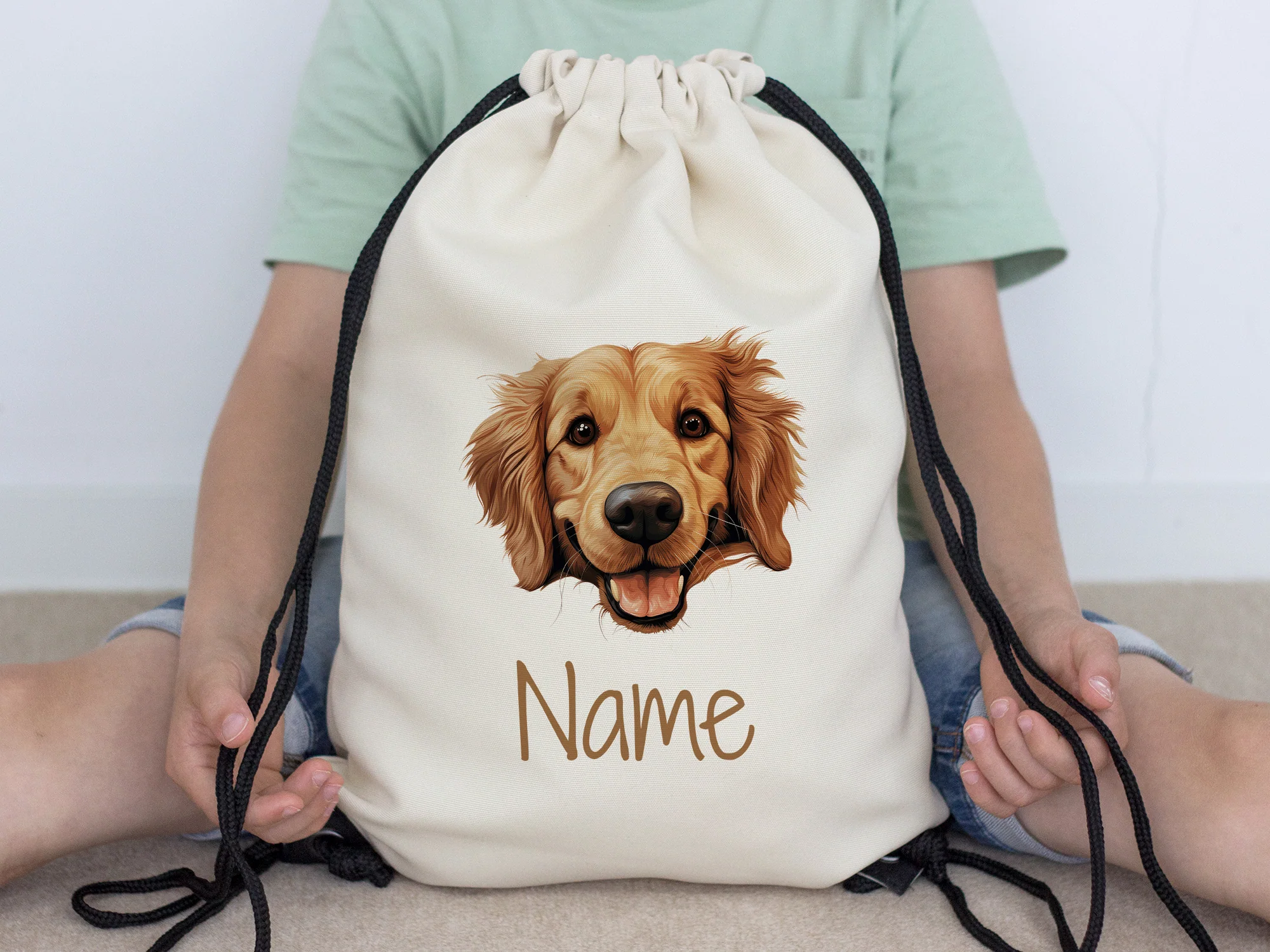 Turnbeutel Golden Retriever - Image 5