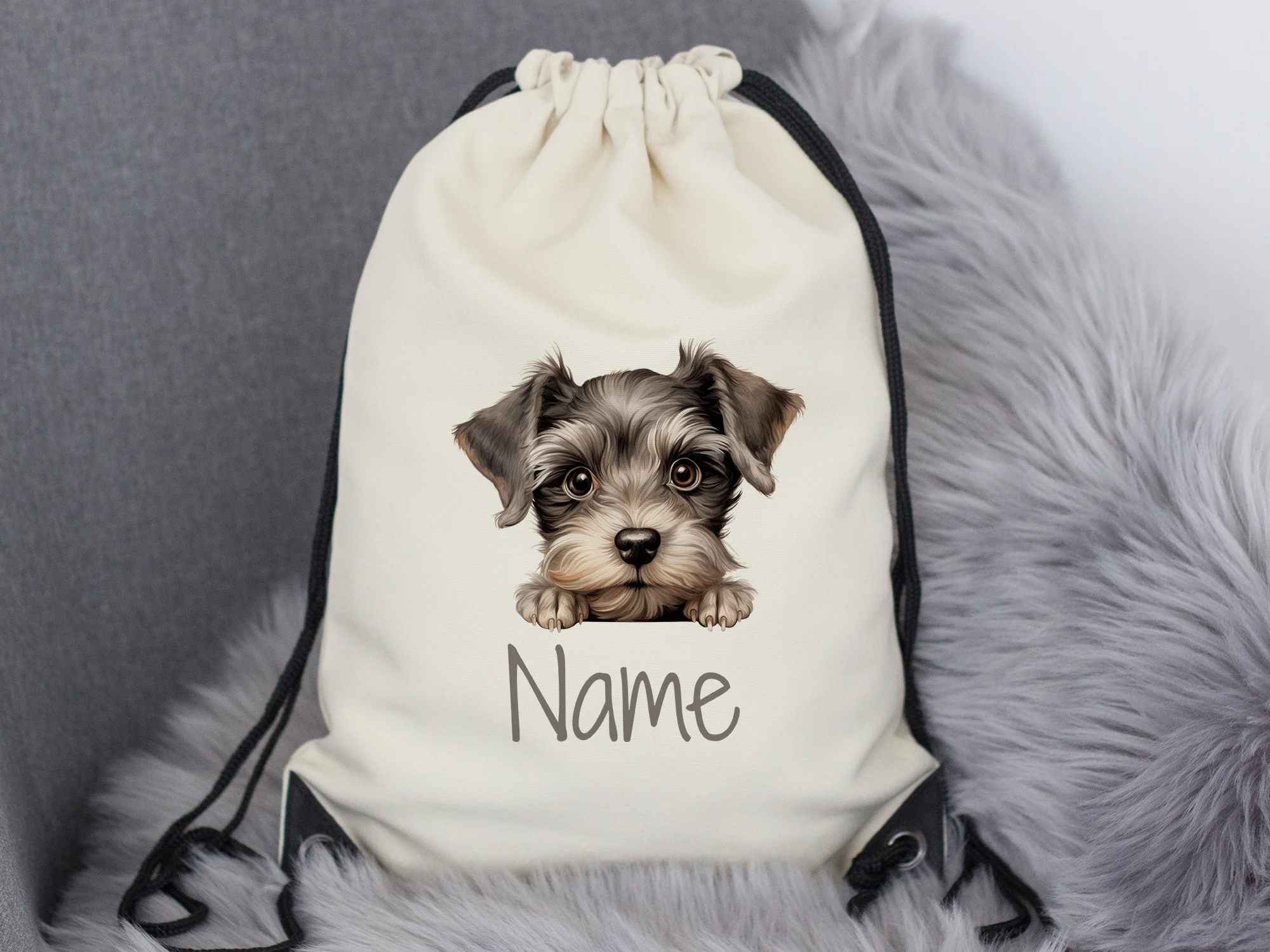 Turnbeutel Miniature Schnauzer - Image 6