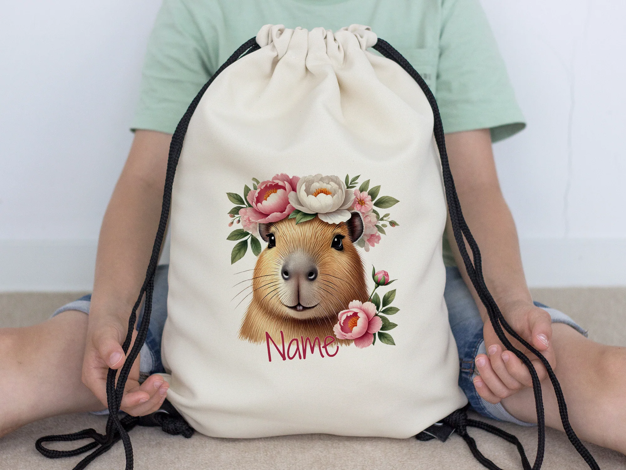 Turnbeutel mit süßem Meerschweinchen - Image 5