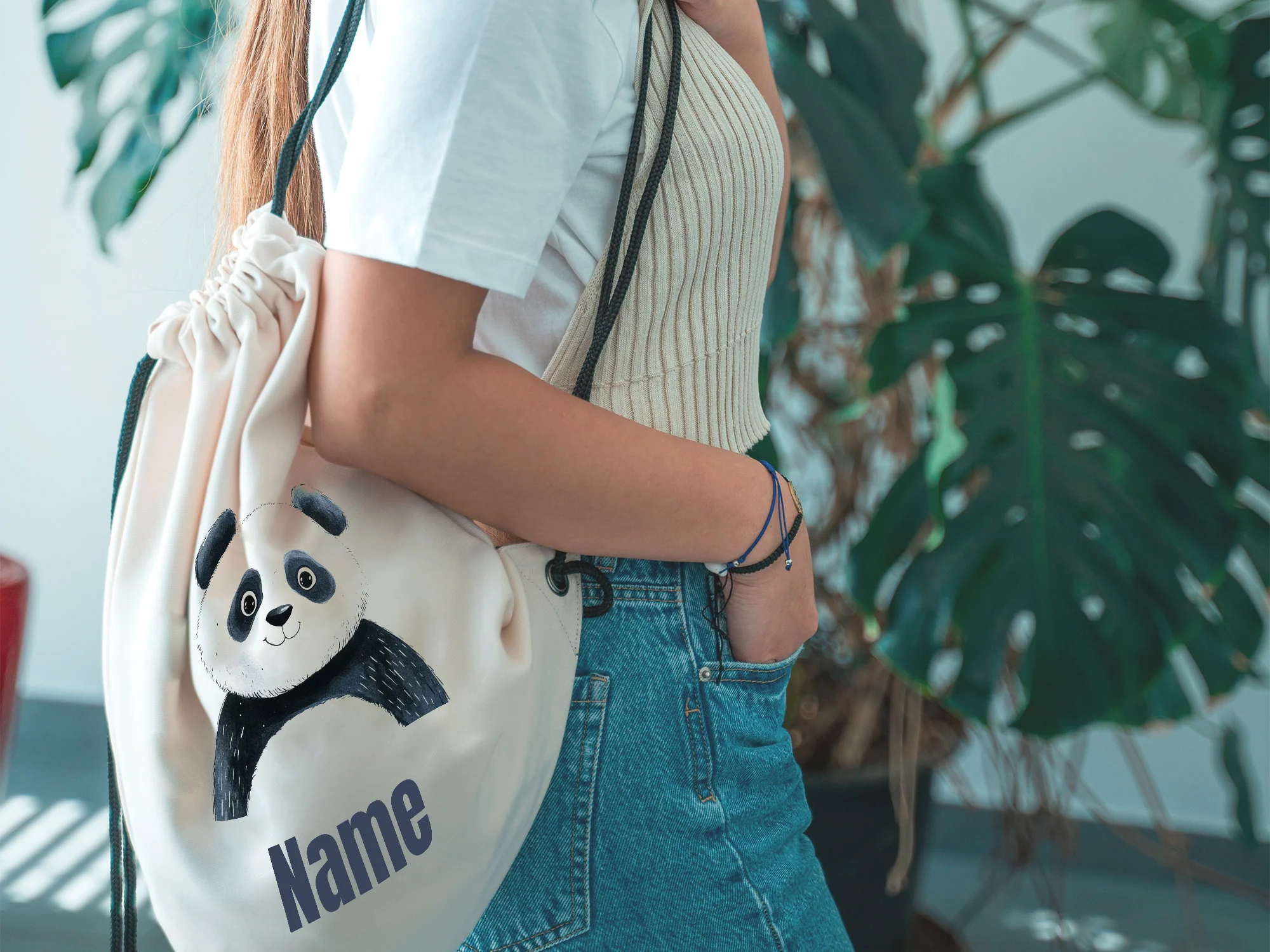 Turnbeutel Panda - Image 3