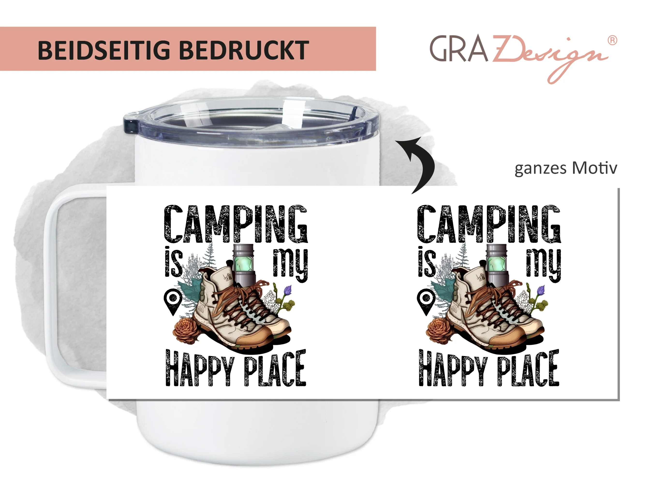 Wanderbecher Camping - Dein Rückzugsort für Abenteuer - Image 2