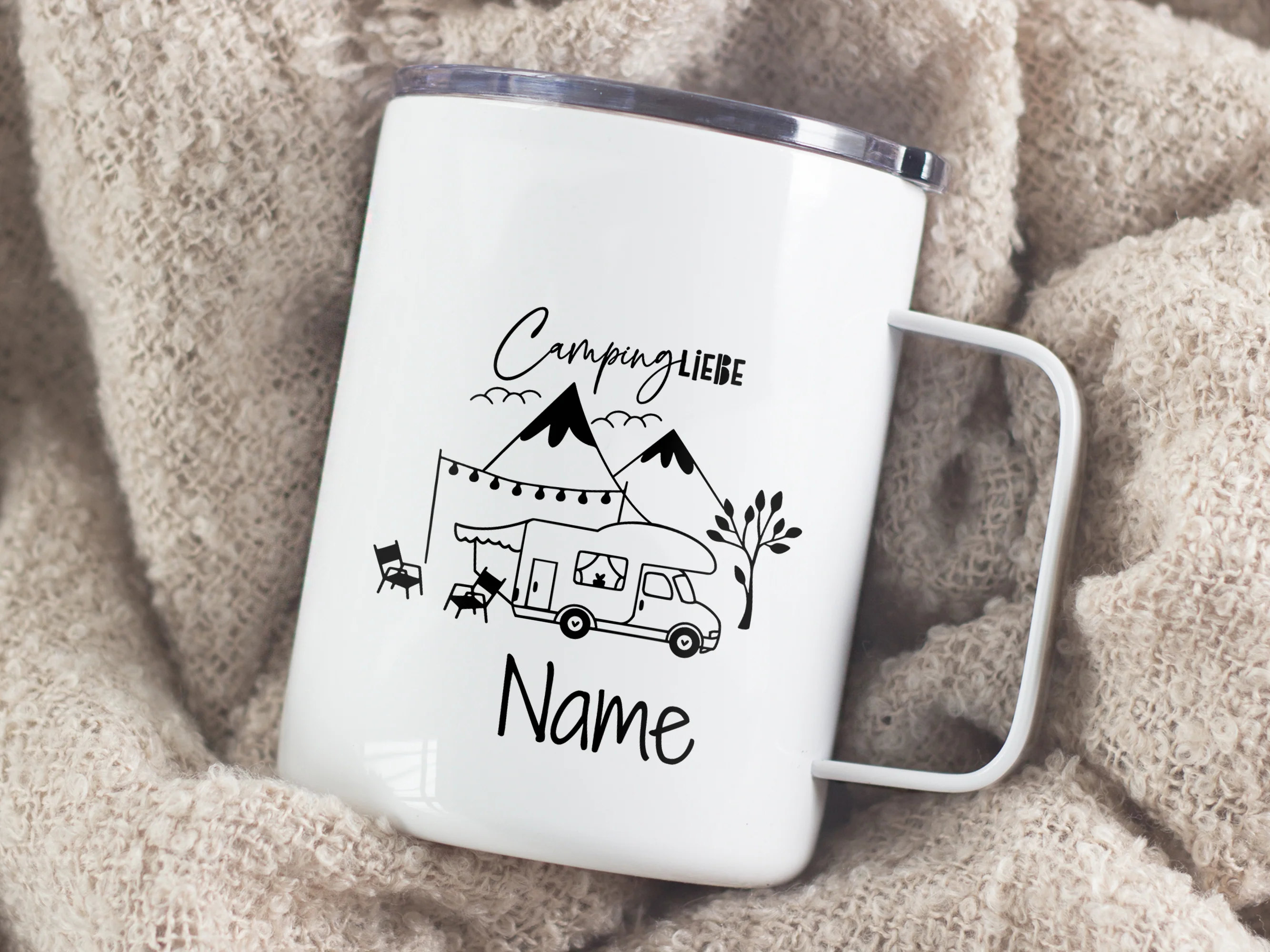 Wanderbecher Campingliebe - Für unvergessliche Abenteuer - Image 6