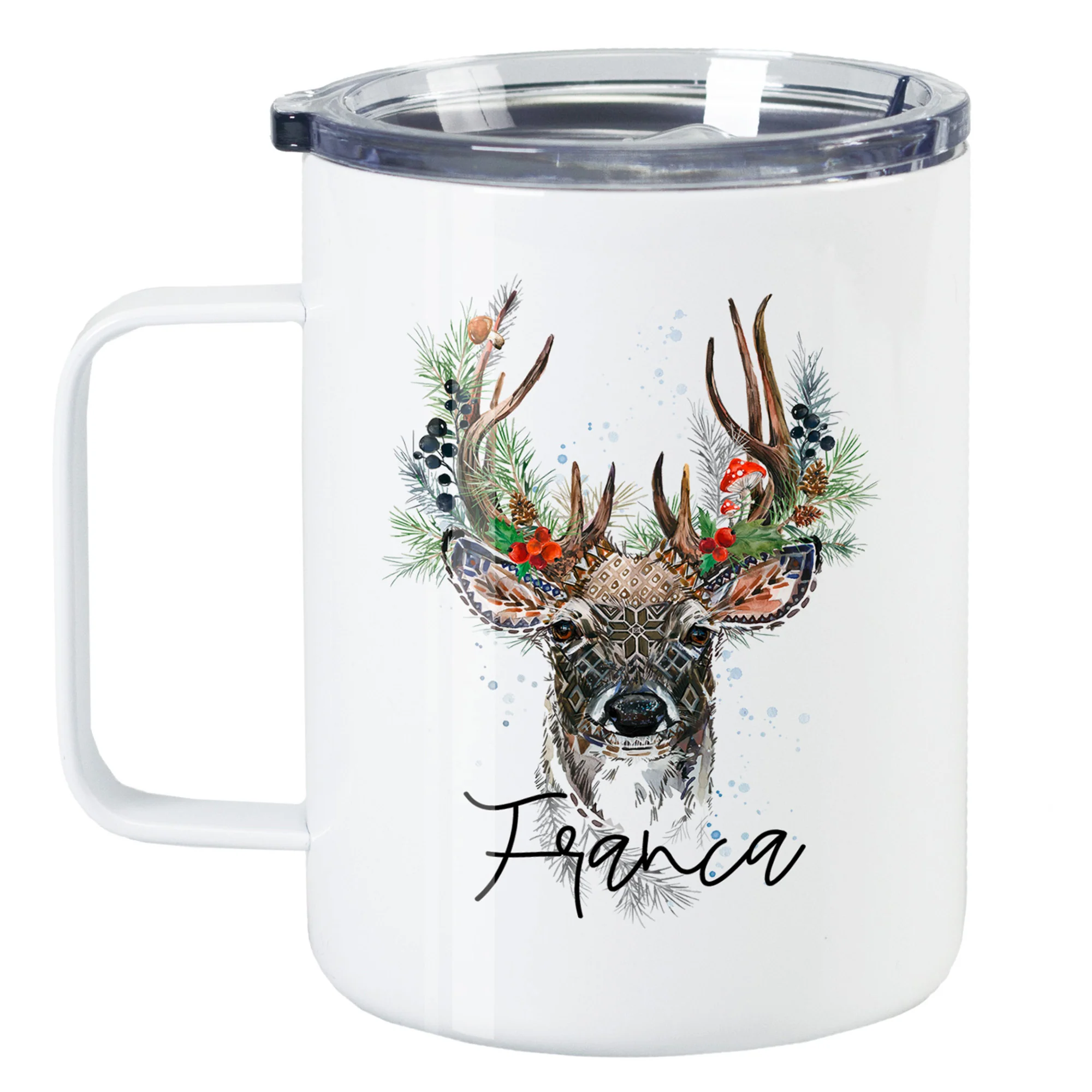 Wanderbecher mit Hirsch-Motiv - Image 4