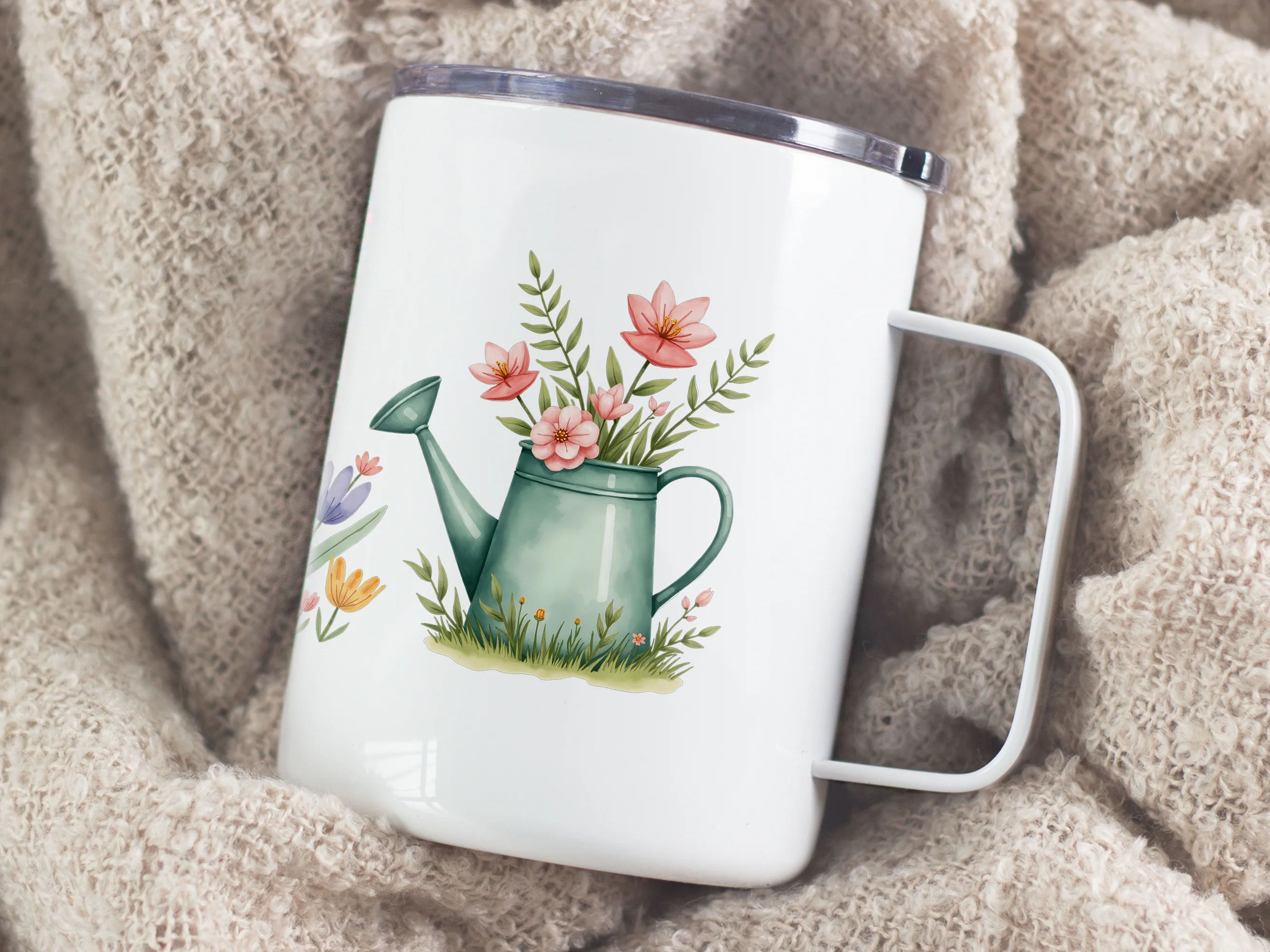 Wanderbecher mit Blumenmotiv - Deine persönliche Auszeit - Image 6