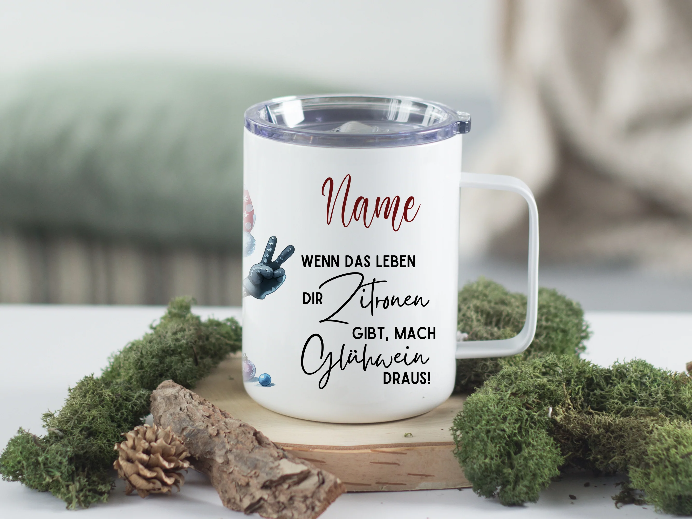 Wanderbecher mit persönlichem Spruch - Für fröhliche Auszeiten - Image 4