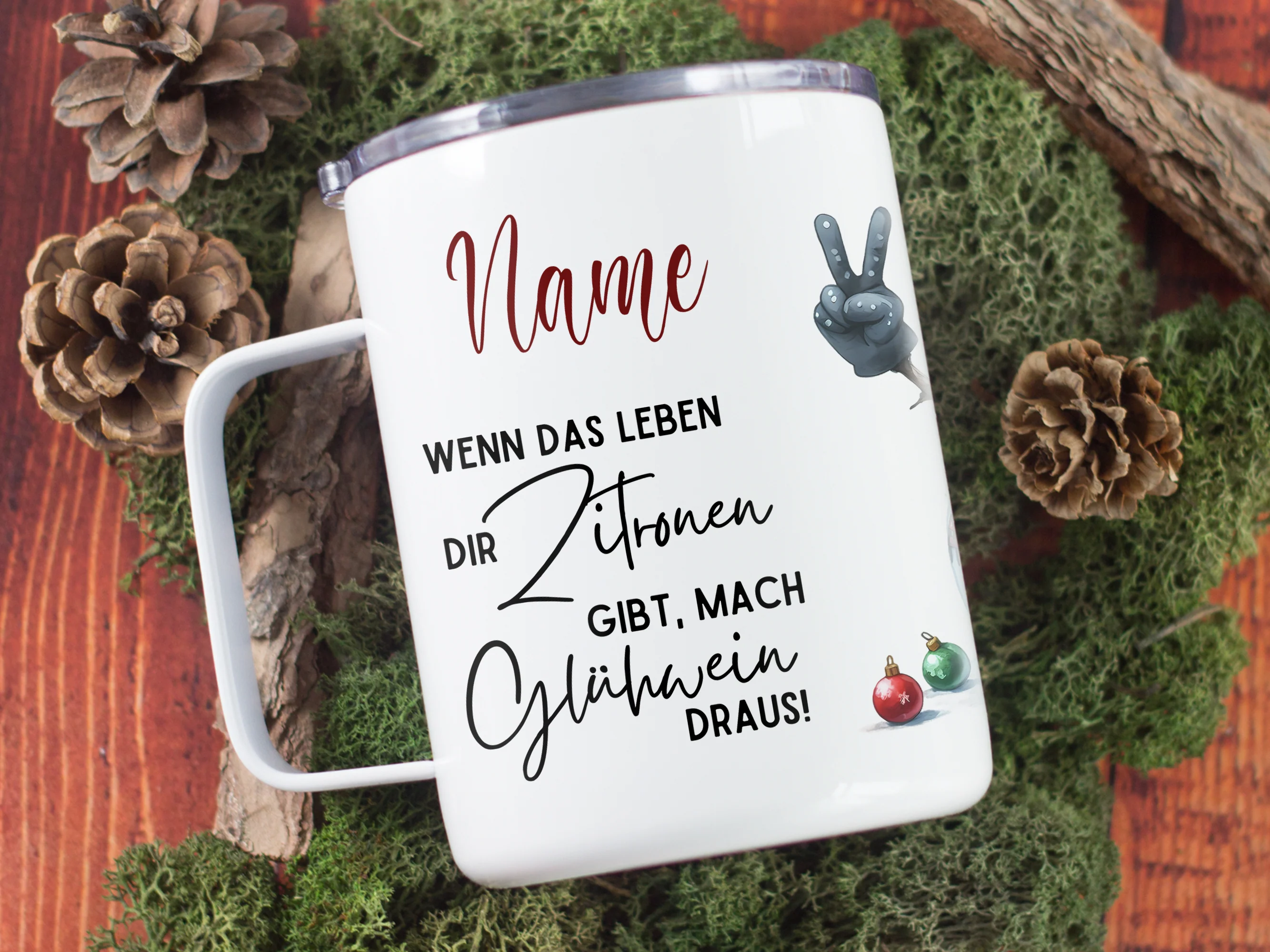 Wanderbecher mit persönlichem Spruch - Für fröhliche Auszeiten - Image 5