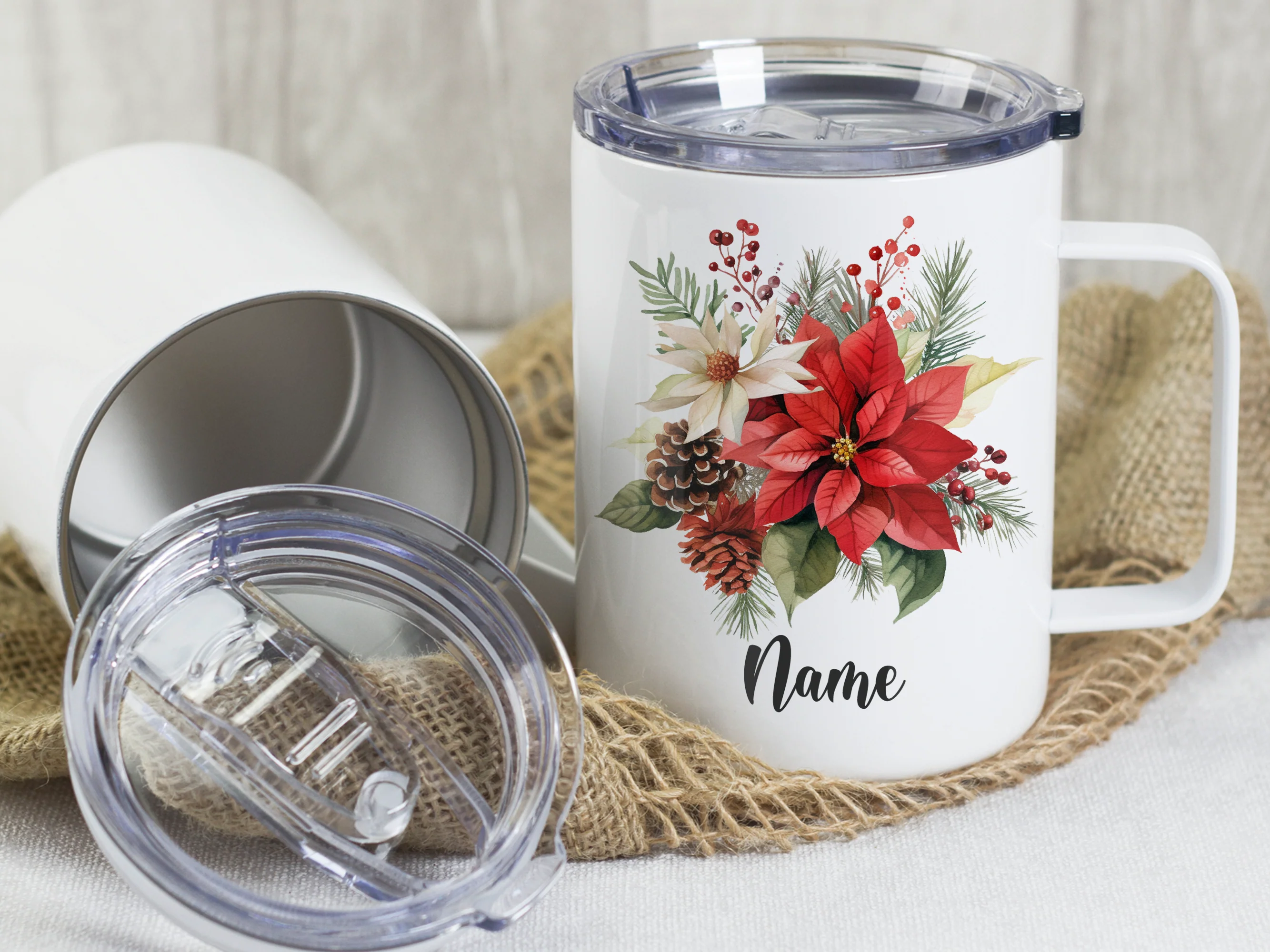 Wanderbecher mit Weihnachtsmotiv - Image 4