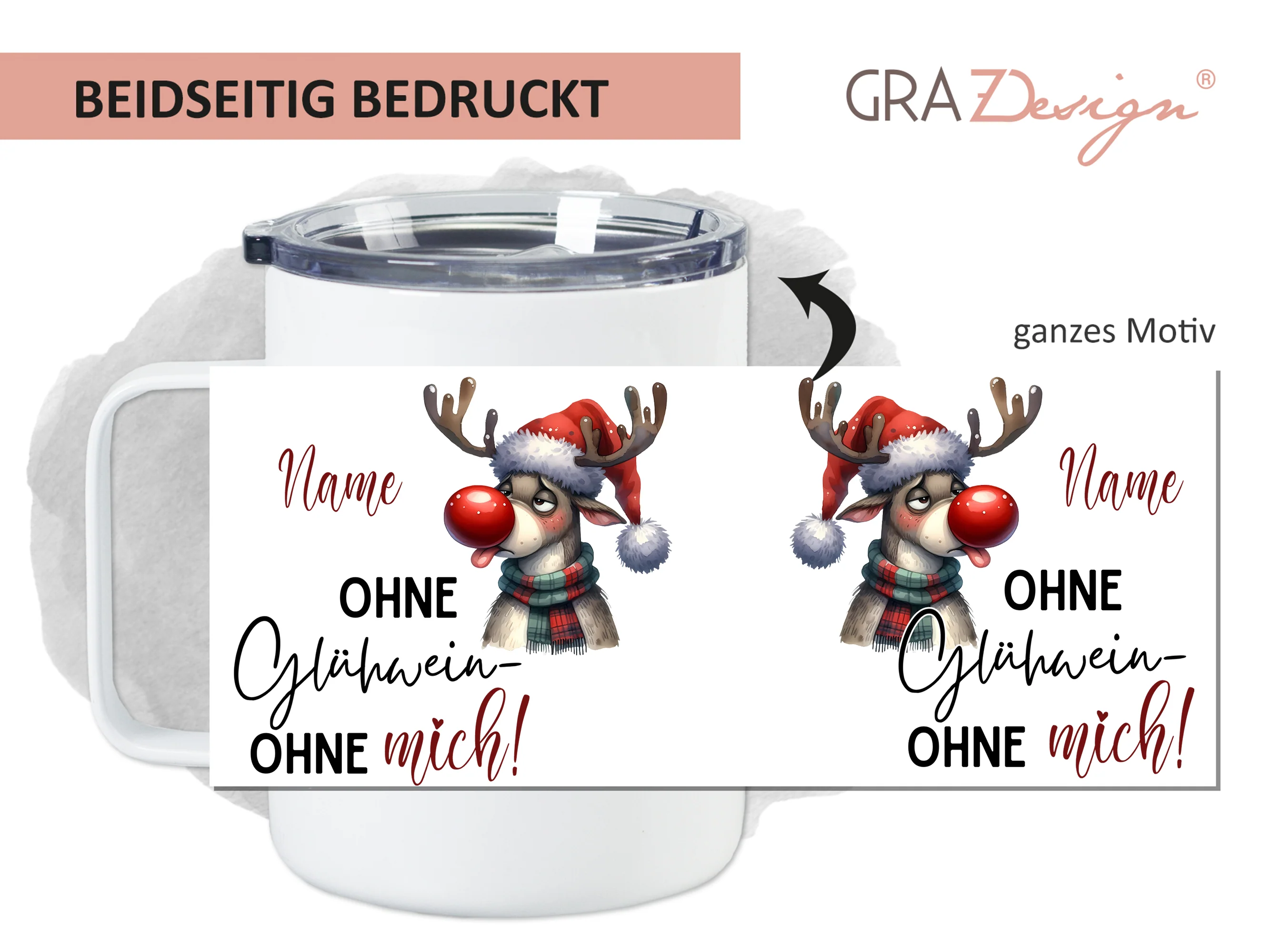 Wanderbecher Rentier - Image 2