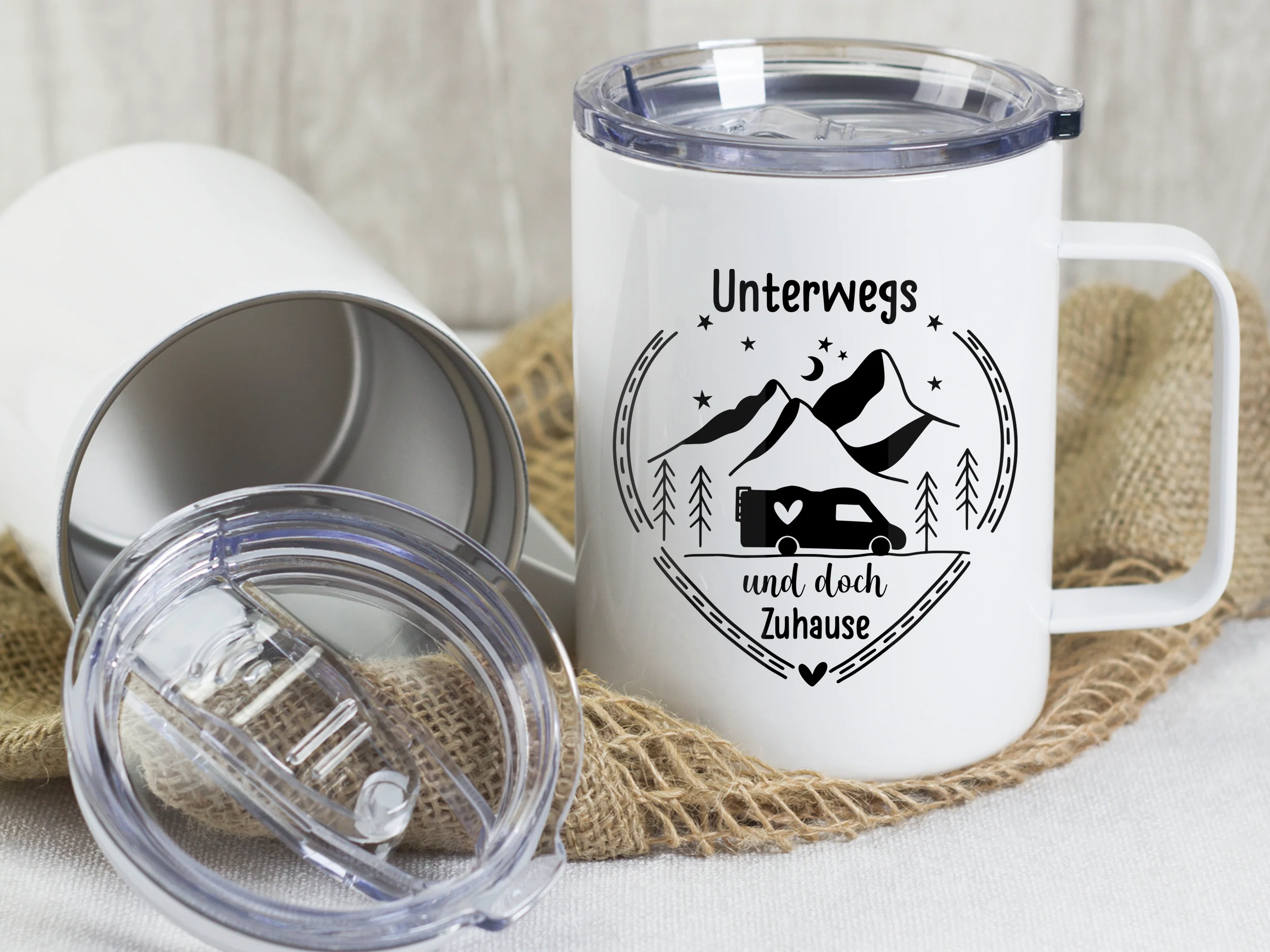 Wanderbecher Unterwegs - Dein Zuhause auf Reisen - Image 4